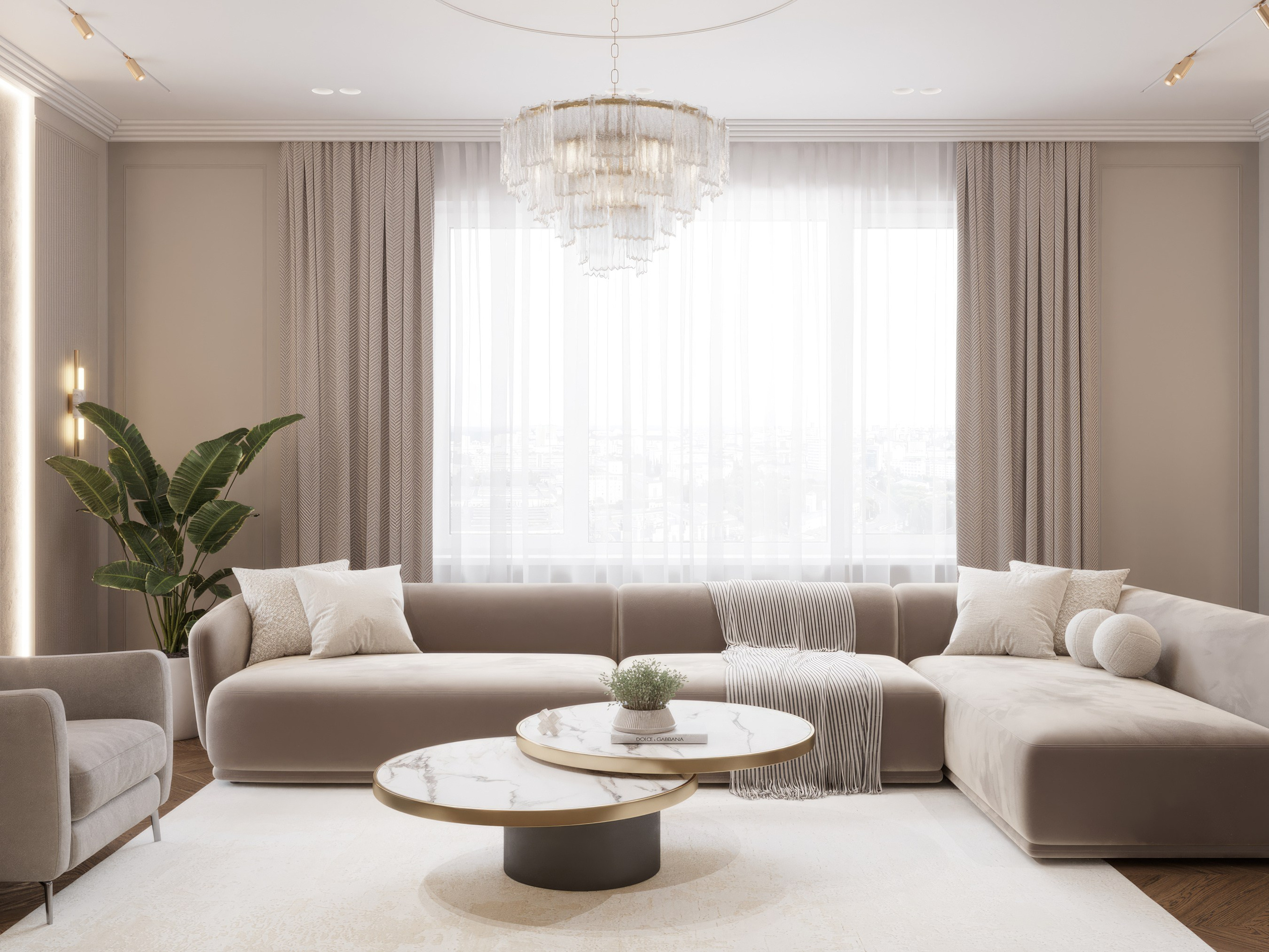 ЖК «Apple Residence», 144 м². Room Design Studio