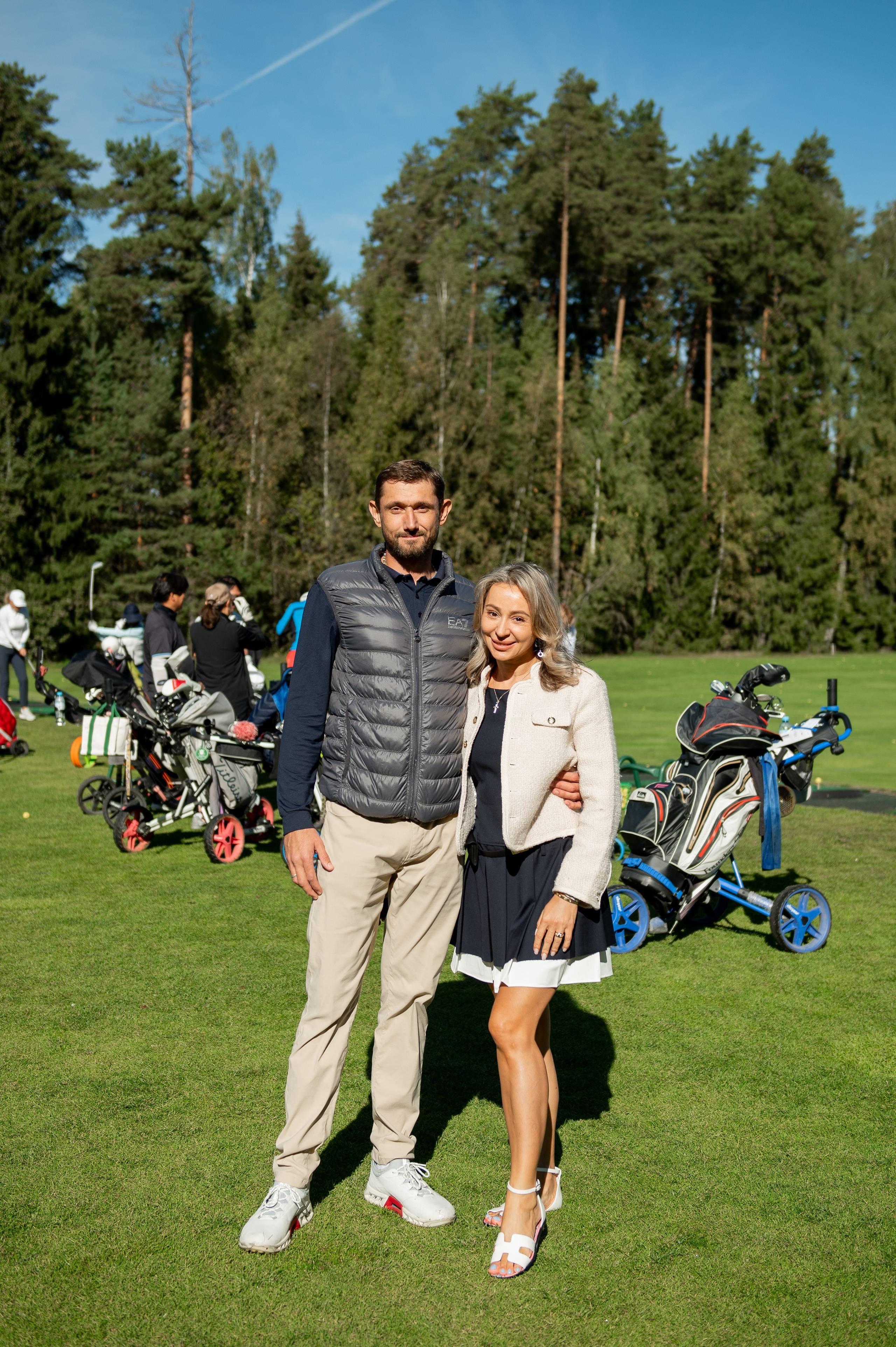 Турнир по гольфу. Профессиональный фотограф в Москве Александра Харламова