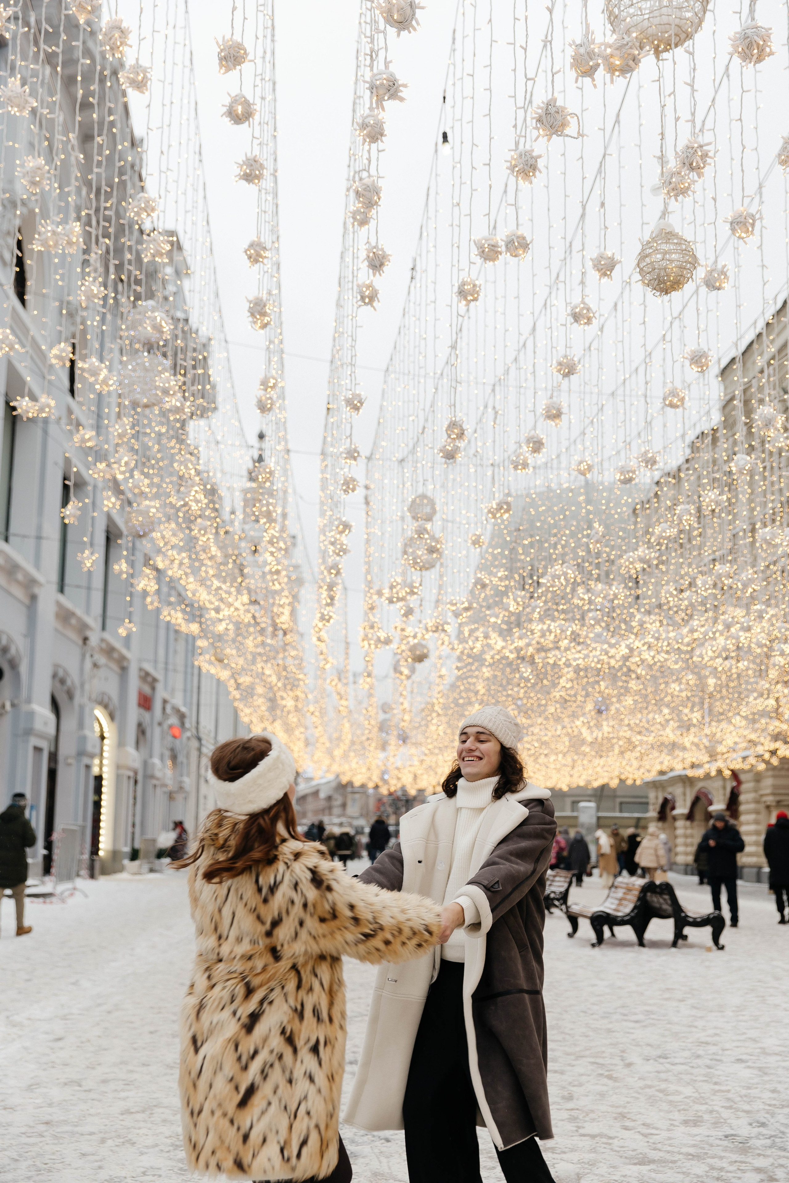 Зимняя история любви. Фотограф индивидуальных женских портретов и LOVEstory в Москве