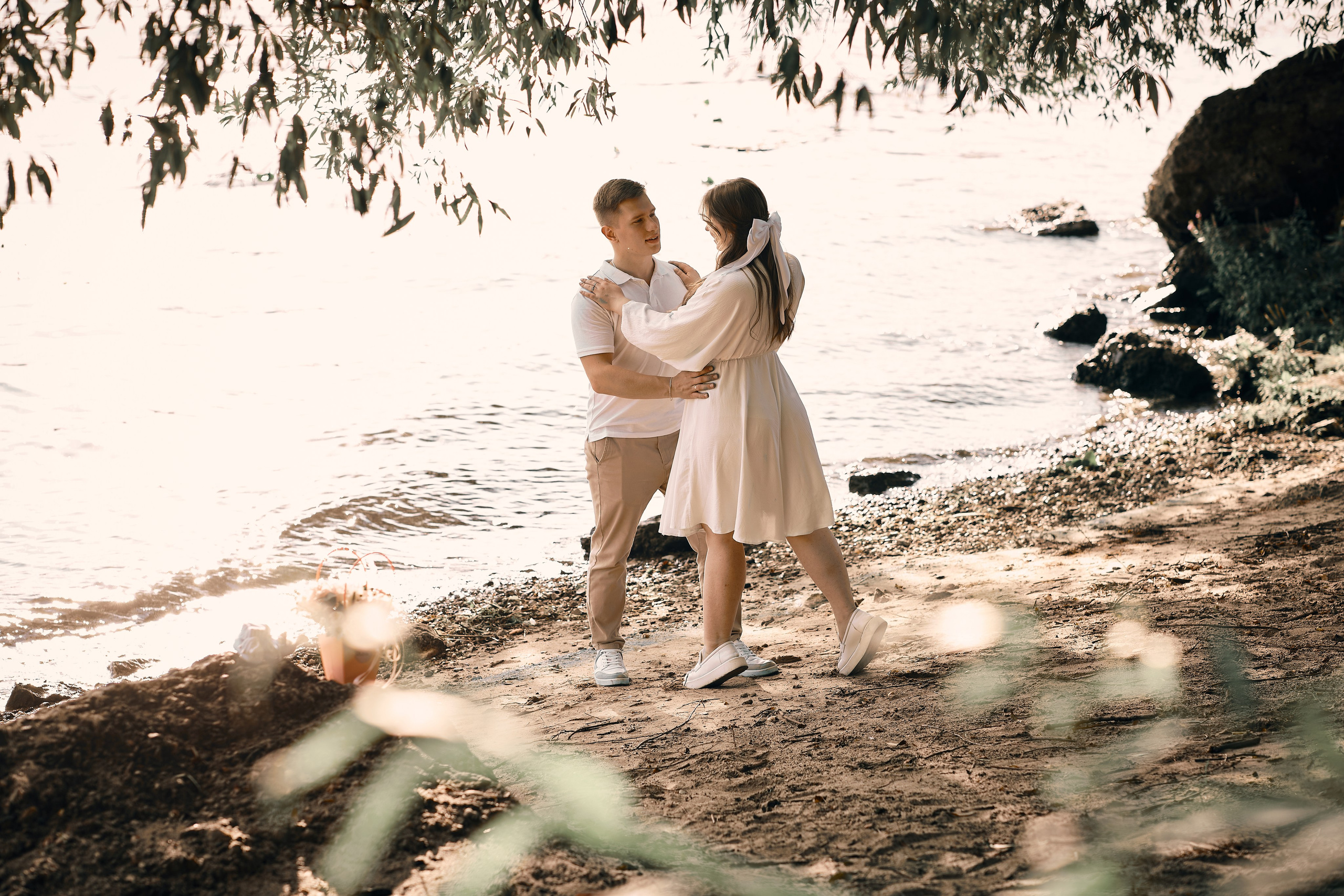 Прогулка по берегу Волги. Семейный и детский фотограф в Ярославле Юлия Галашина