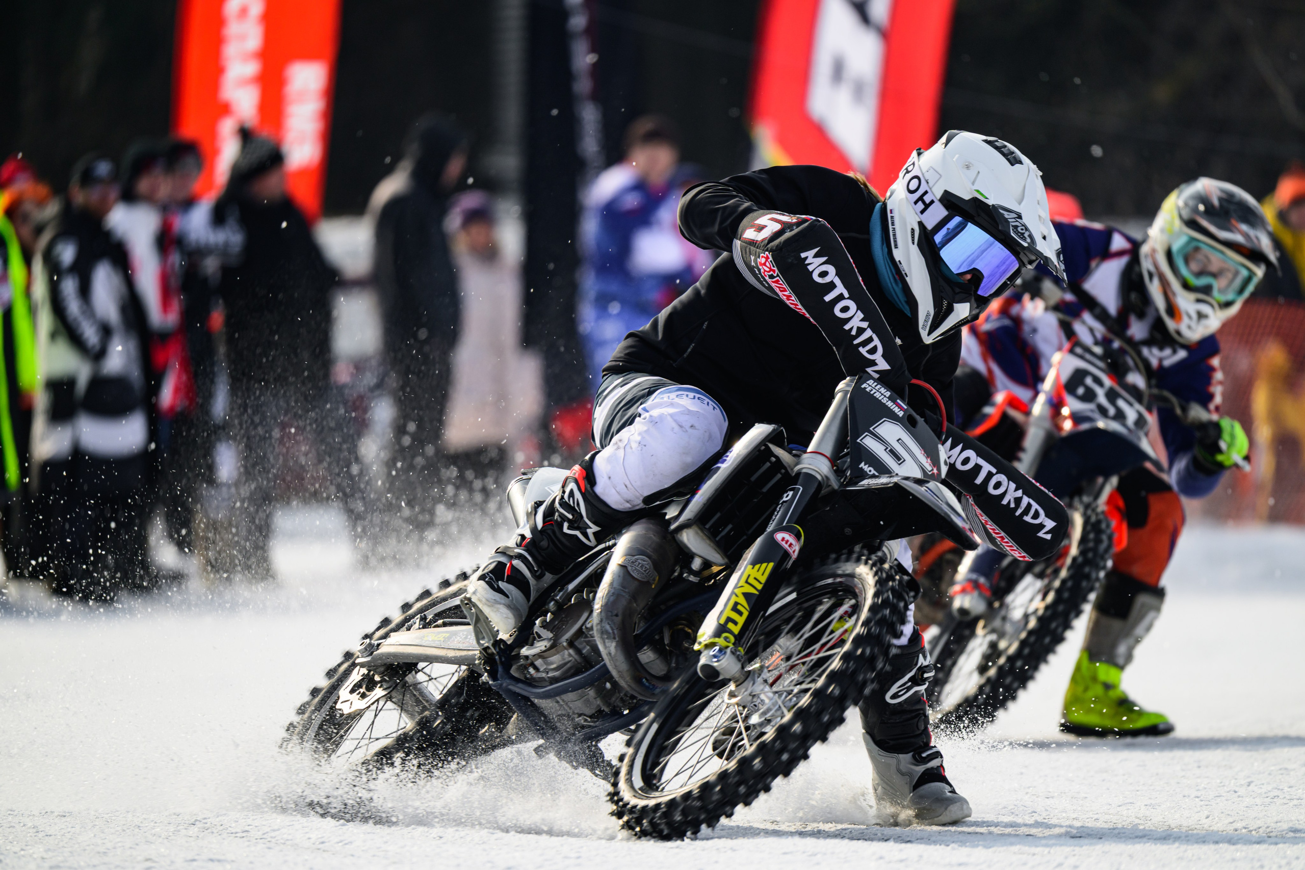 КУБОК МФР по мотокроссу на льду MX-SPEEDWAY, Анархия Рейсинг, Анатолий Ушаков, Мотокросс, Спидвей, Мотогонки, фотограф Антон Медведев, icoguar, Крылатское