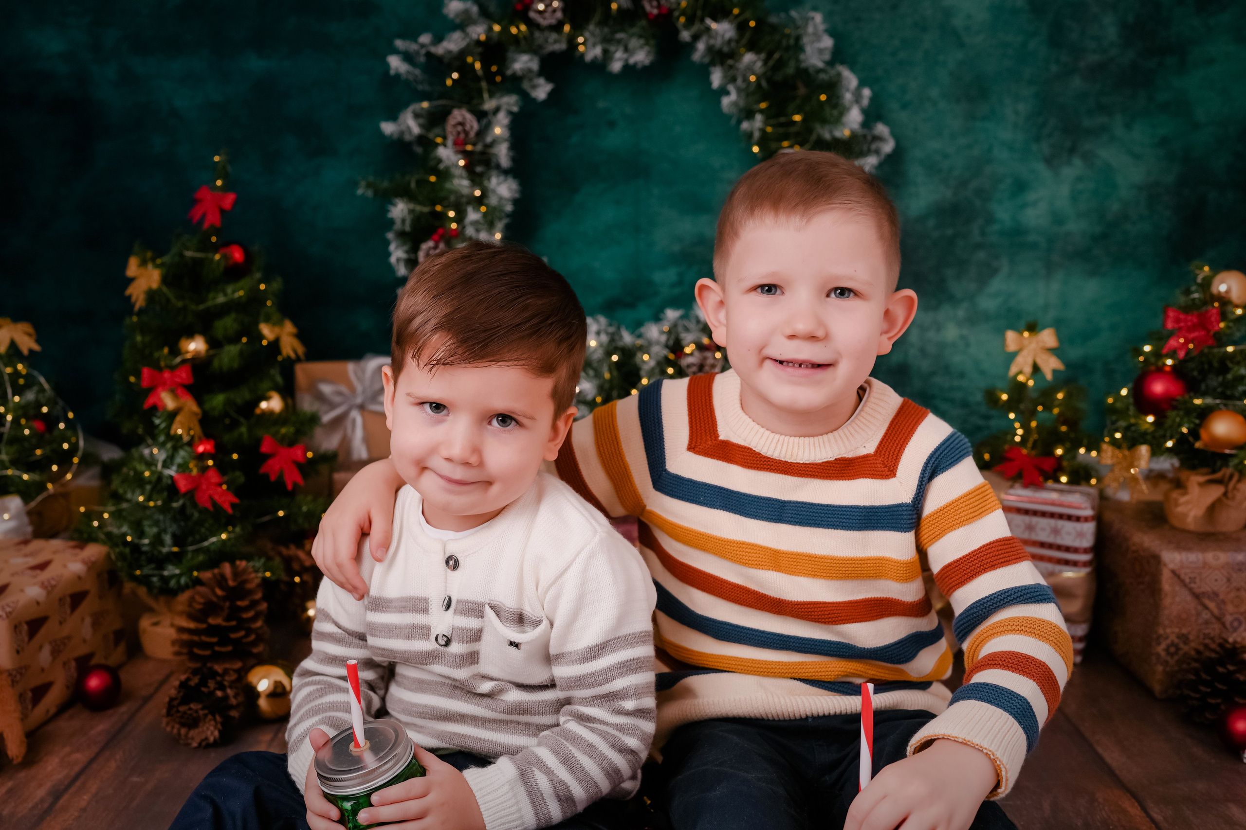 НГ 2026. Фотограф новорожденных и детский фотограф в Екатеринбурге Ксени