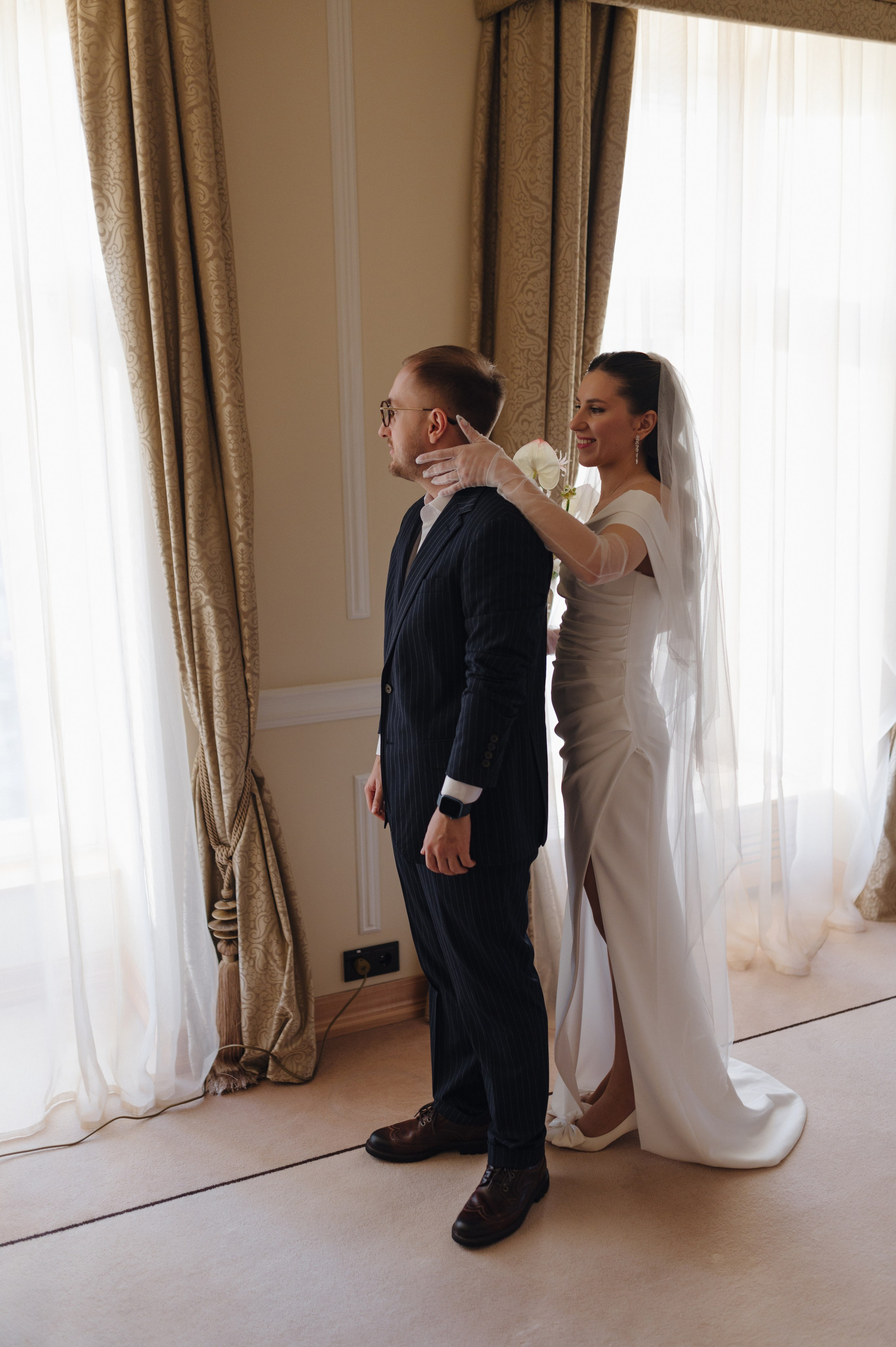 Екатерина и Фёдор, Грибоедовский ЗАГС, Отель Балчуг Кемпински. Свадебный фотограф Москва и Санкт-Петербург. Анастасия Чудина