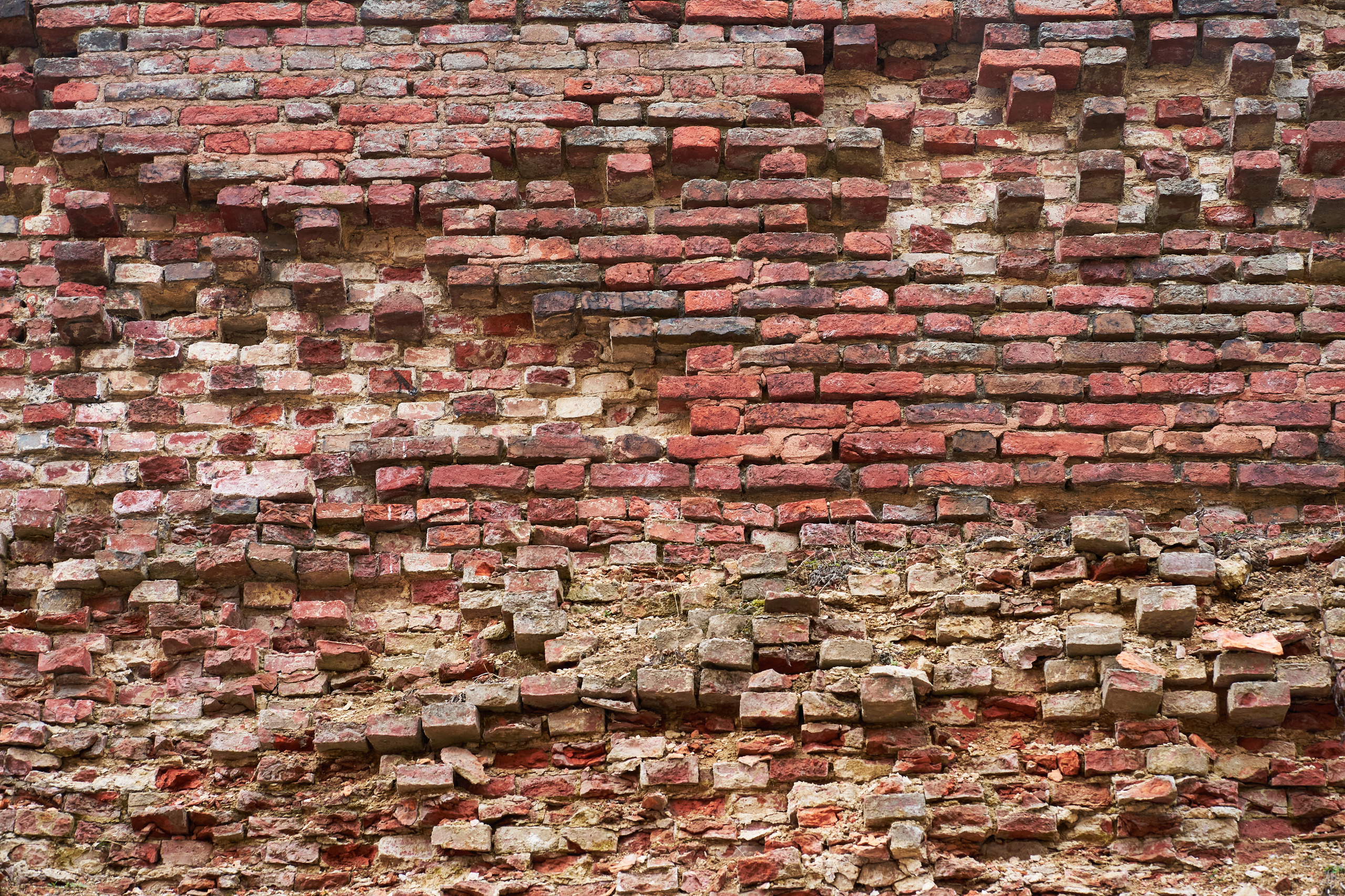 Древняя Стена Петропавловской Крепости в Санкт-Петербурге