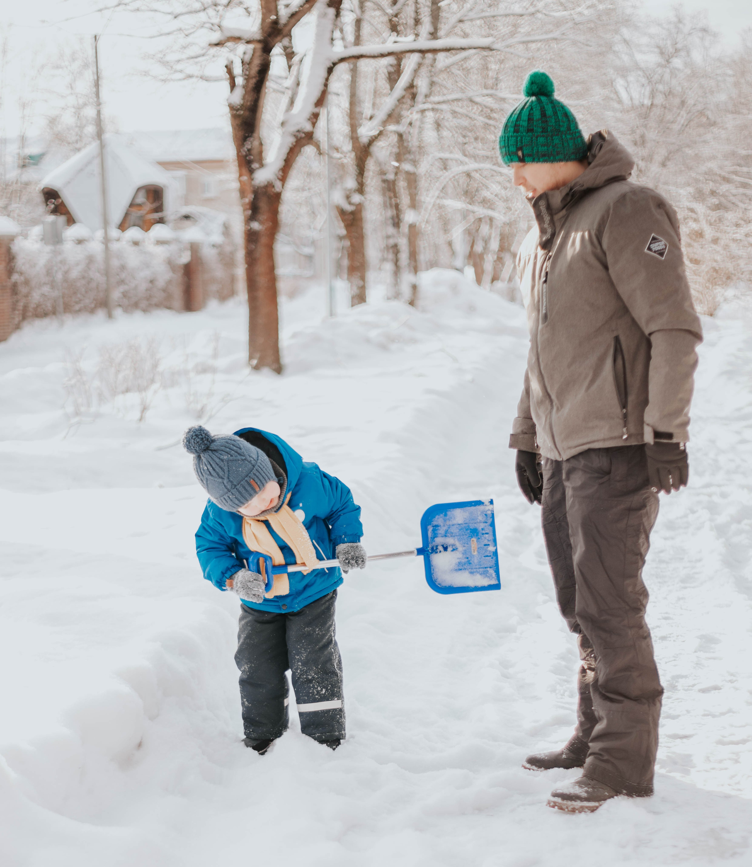 Детская зимняя прогулка. Фотограф Ногинск | Черноголовка Ева Быковских
