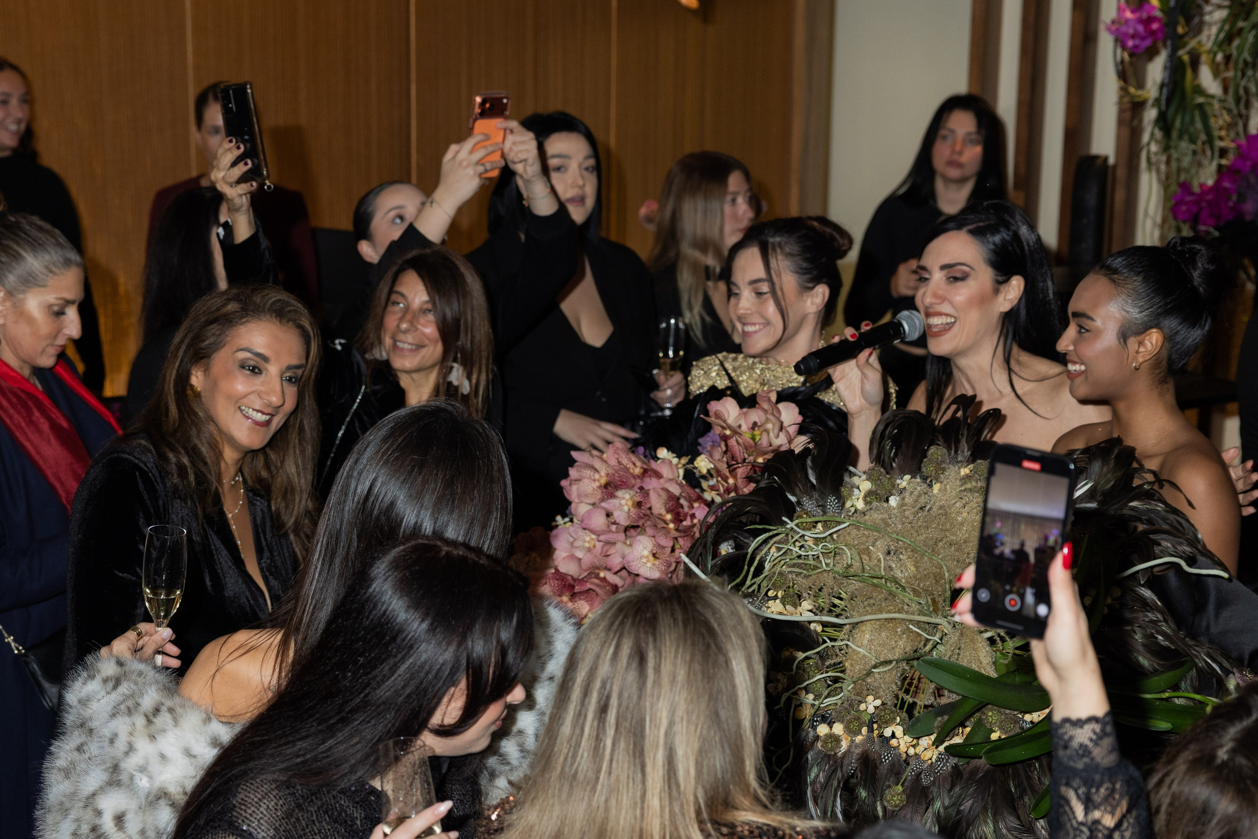 Private event at Meliá Hotel Barcelona featuring Araik Galstyan’s innovative floral designs