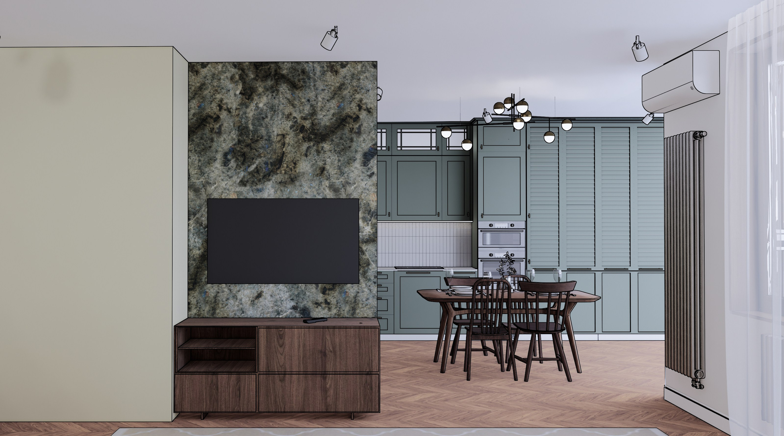 В ПРОЦЕСЕЕ РЕАЛИЗАЦИИ… (КВАРТИРА У МОРЯ). Дизайнер интерьера, Санкт-Петербург