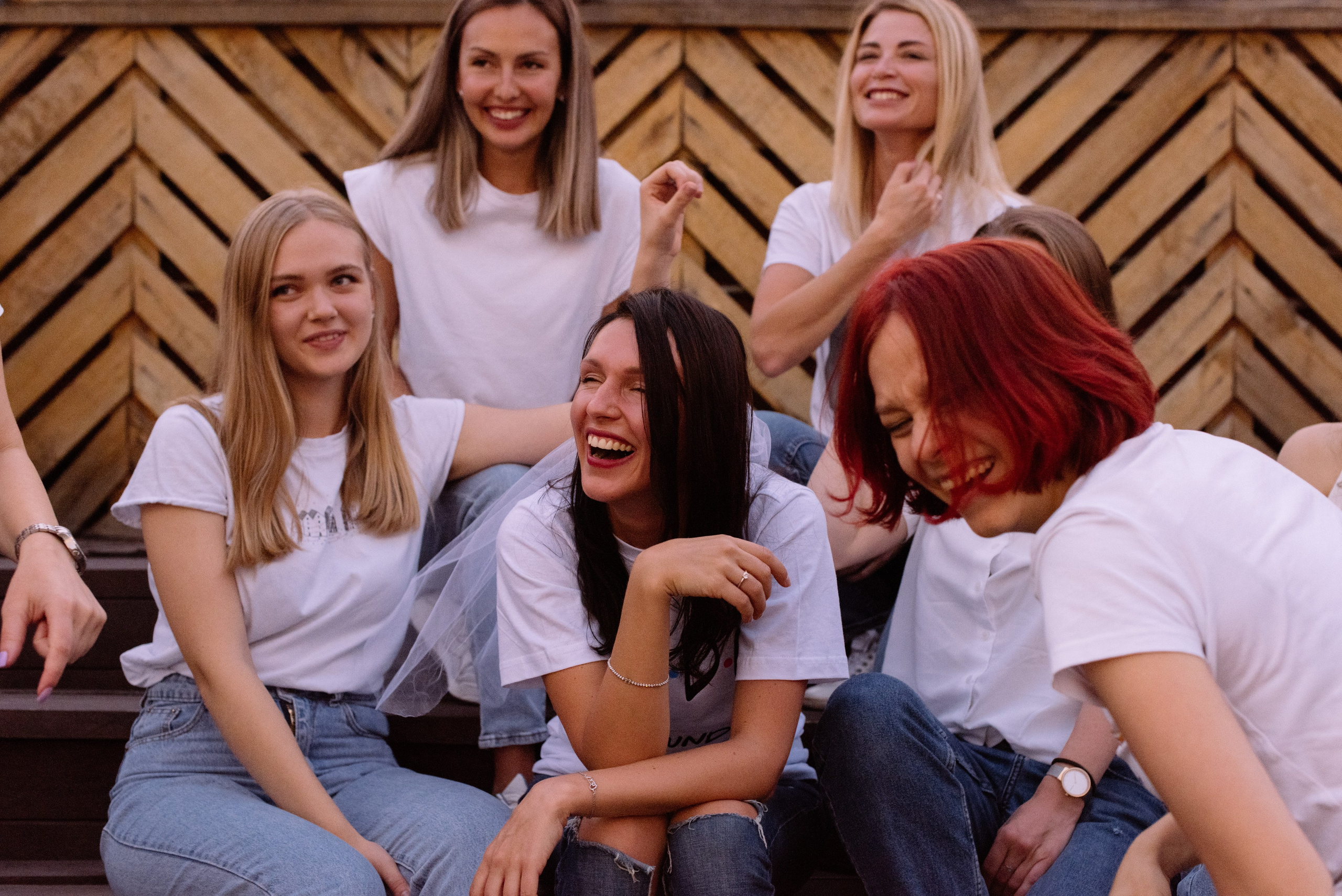 Девичник на крыше Loft. Свадебный фотограф в Москве Анна Полушина