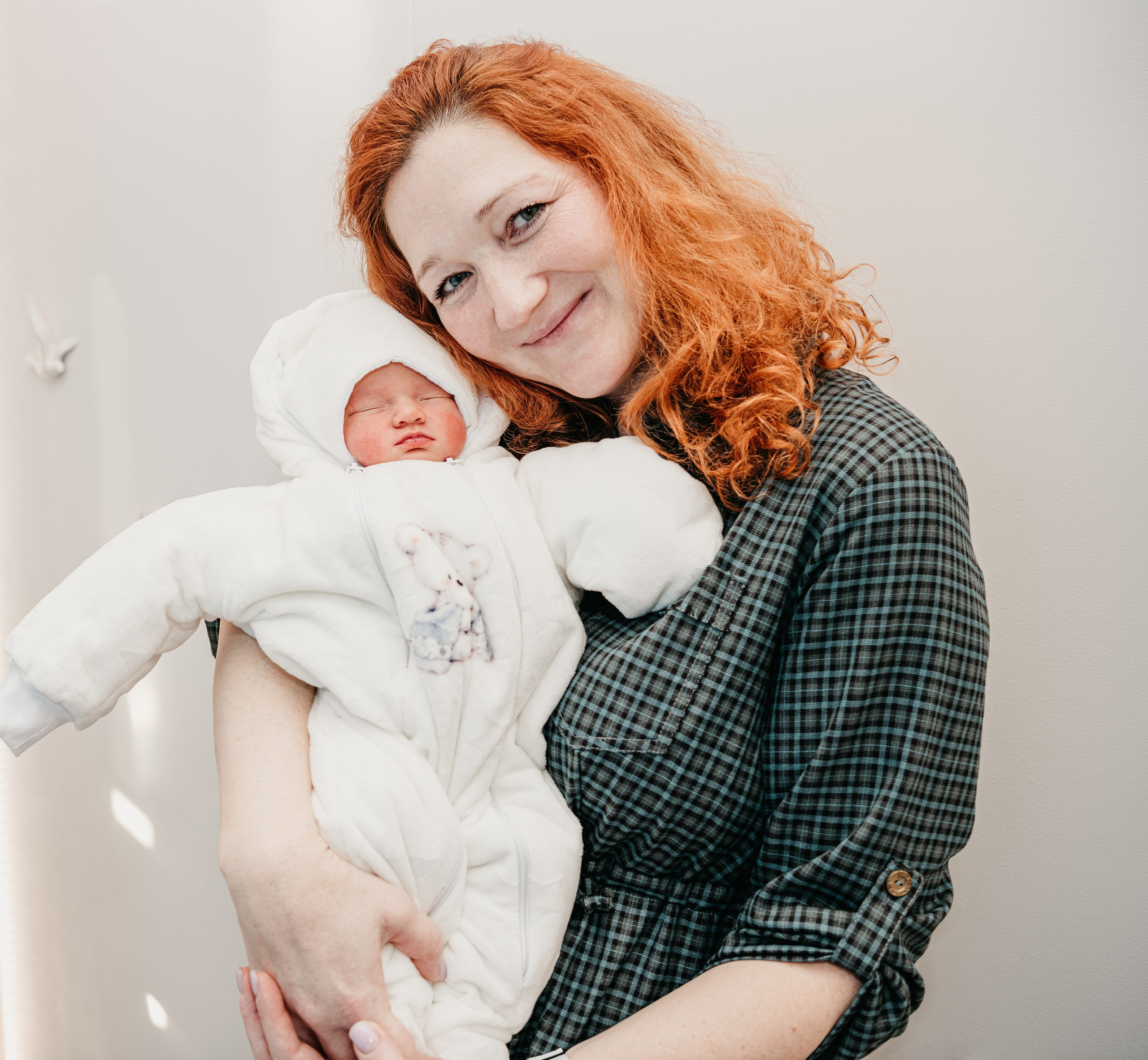 Выписка Алены. 4 роддом. Фотограф на выписку из роддома в Москве и МО