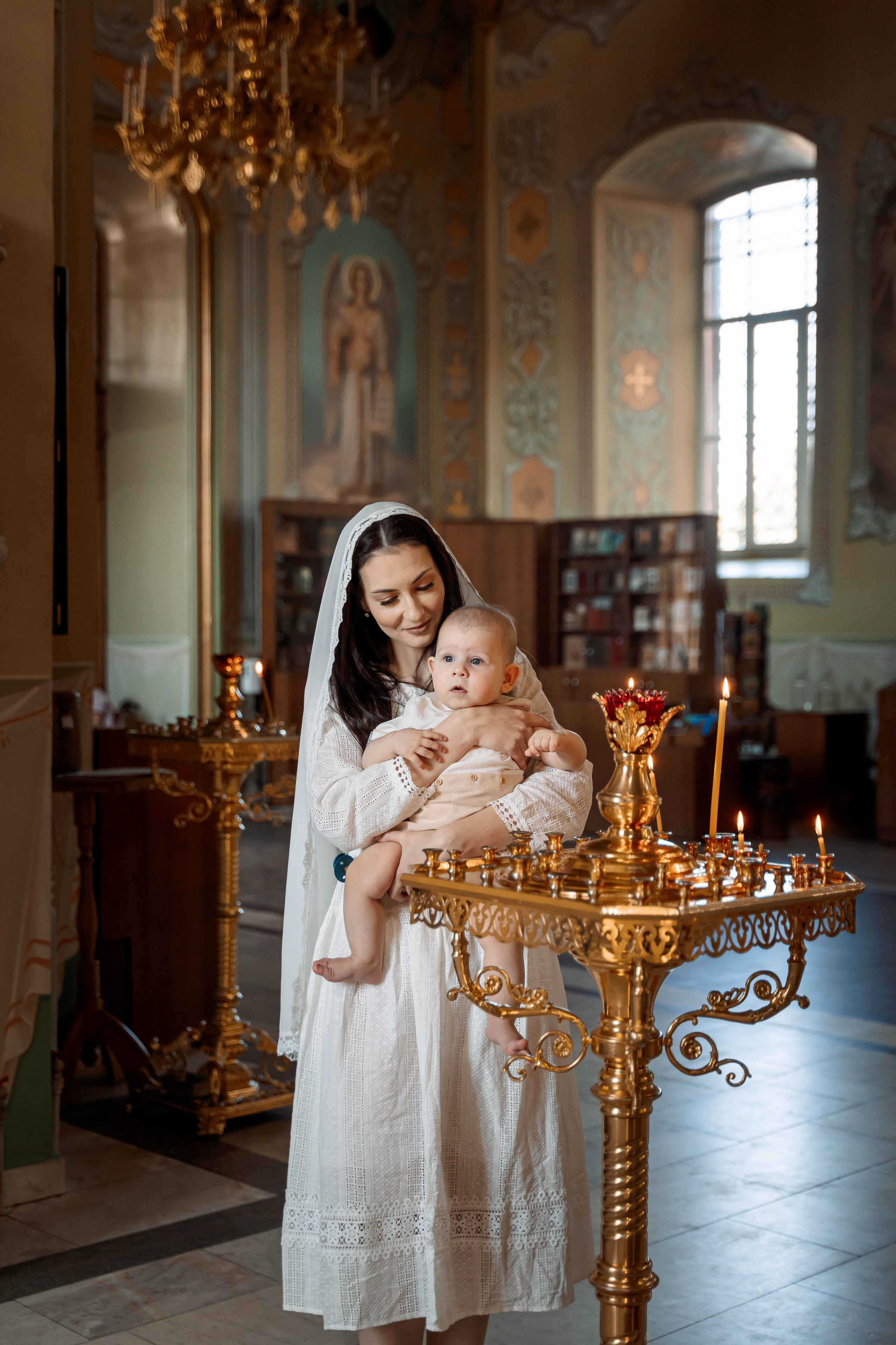 Крещение Савелия, Храм Покрова Пресвятой Богородицы. Семейный фотограф в Саратове