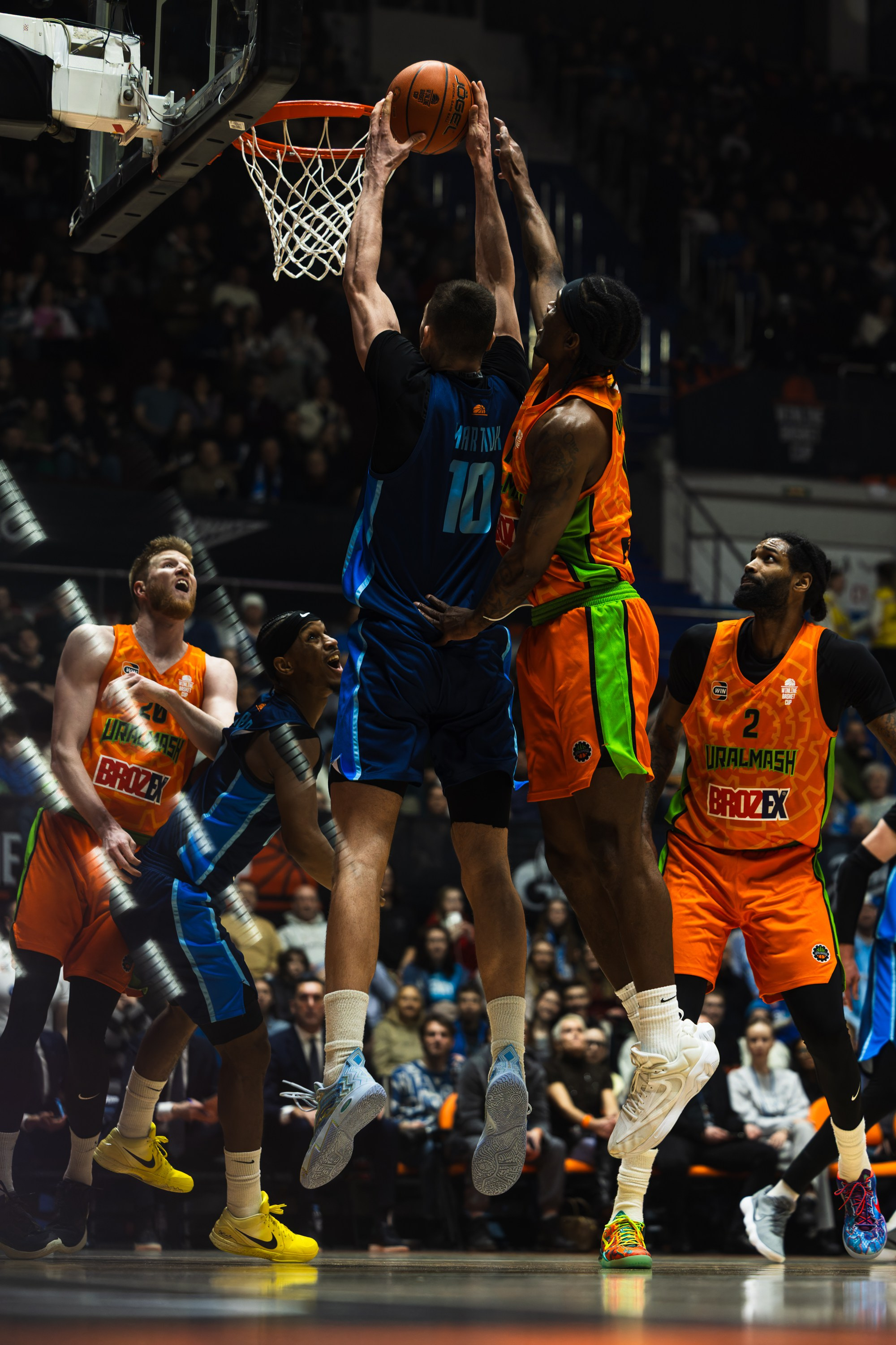 Баскетбол ЗЕНИТ VS УРАЛМАШ. Спортивный фотограф в Санкт-Петербурге Анна Красюк