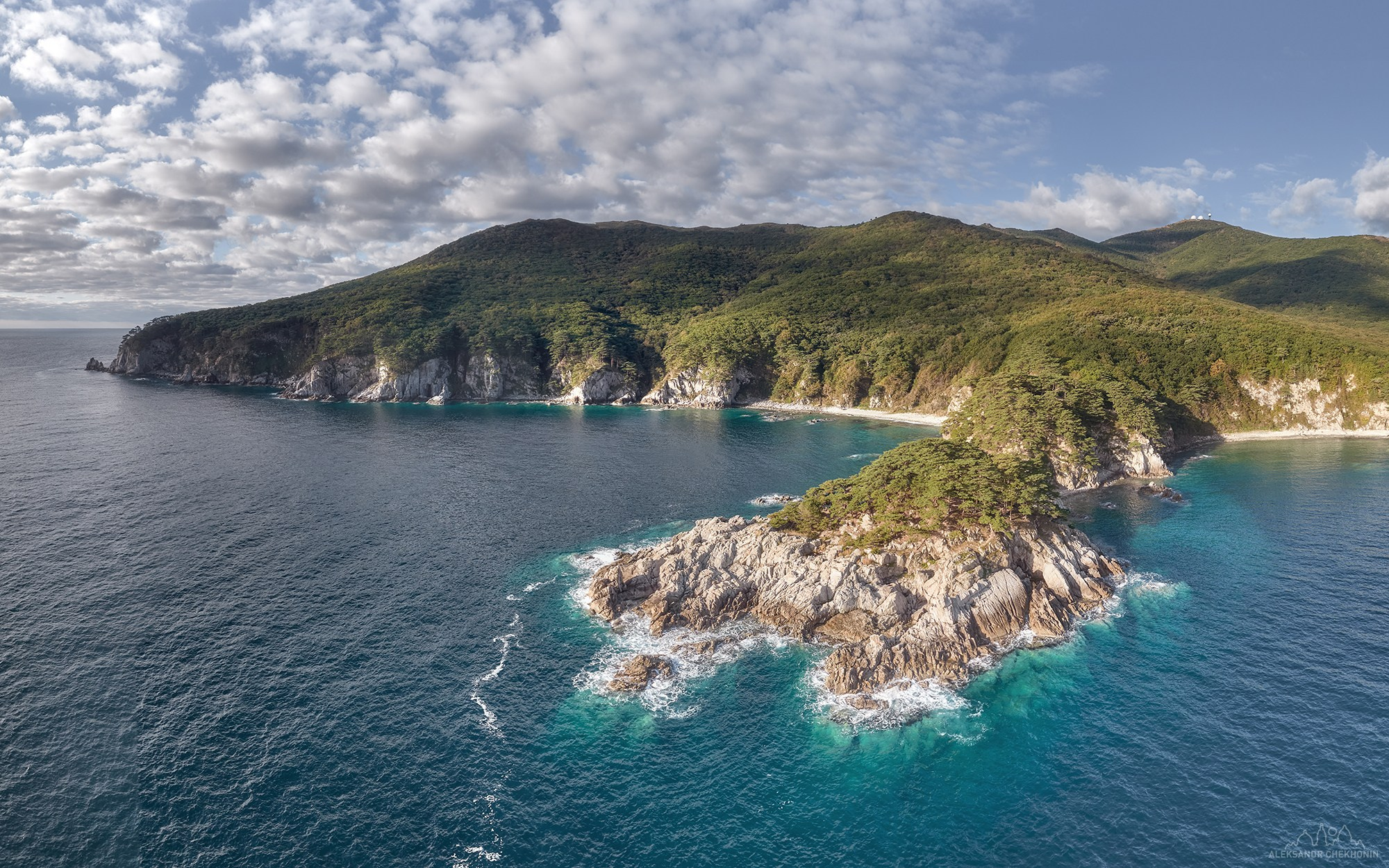 Aerial photography. Landscape photographer Aleksandr Chekhonin