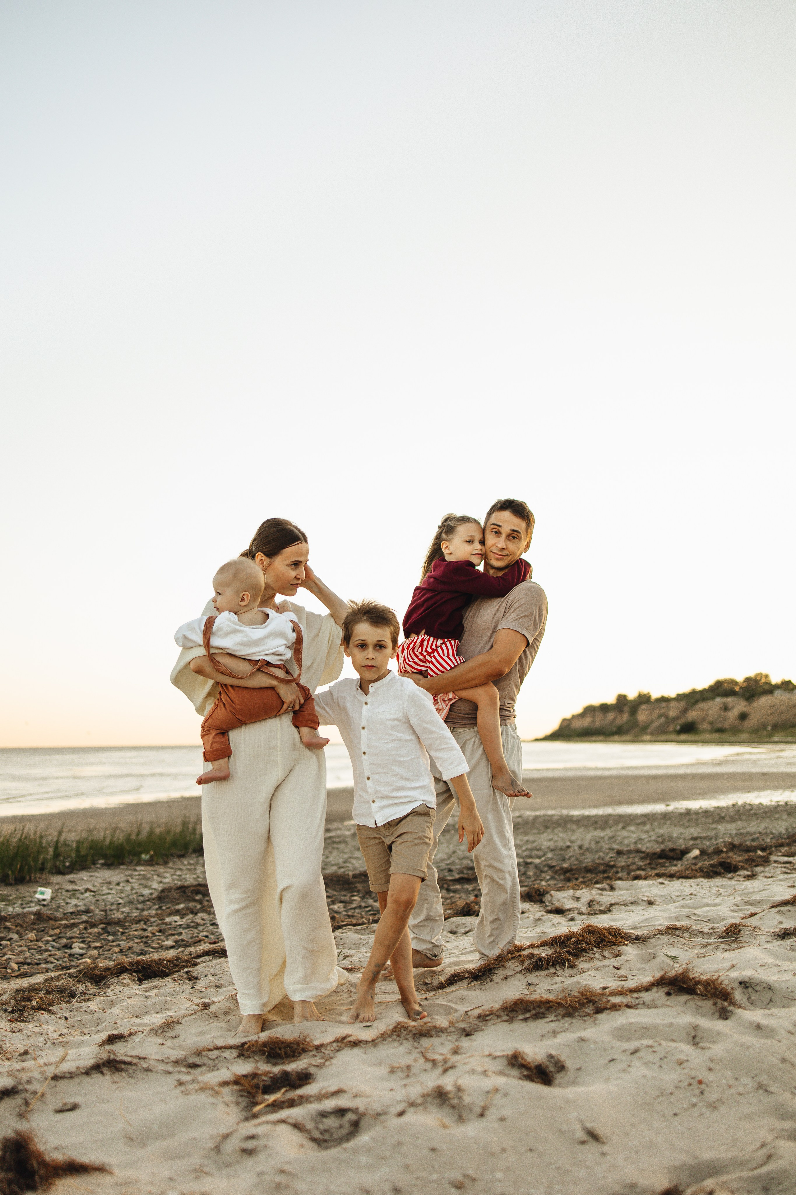 Летняя история на берегу. Семейный и детский фотограф, таганрог, ростов-на-дону