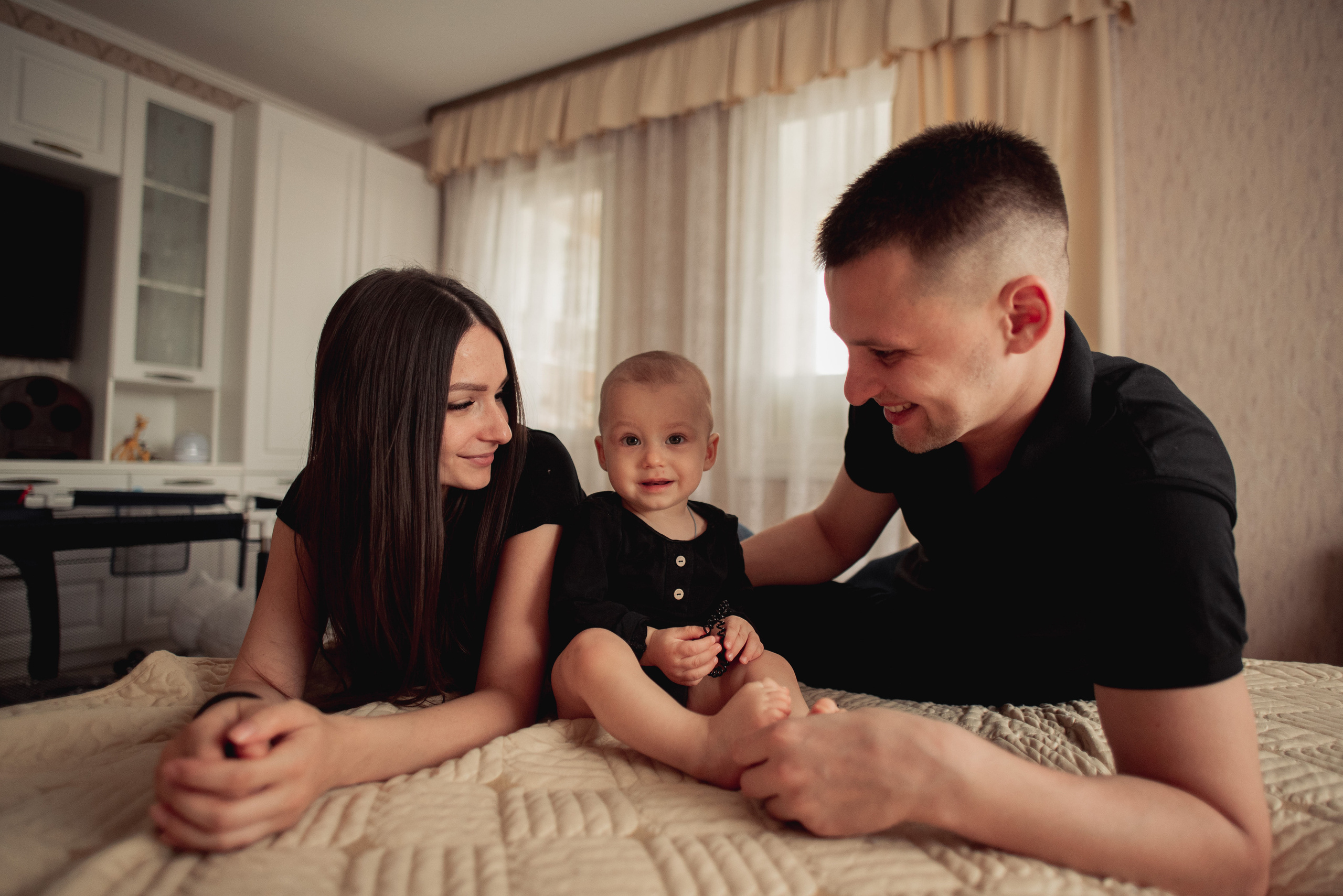 Семейные съемки дома. Семейный фотограф в Севастополе Куценко Светлана