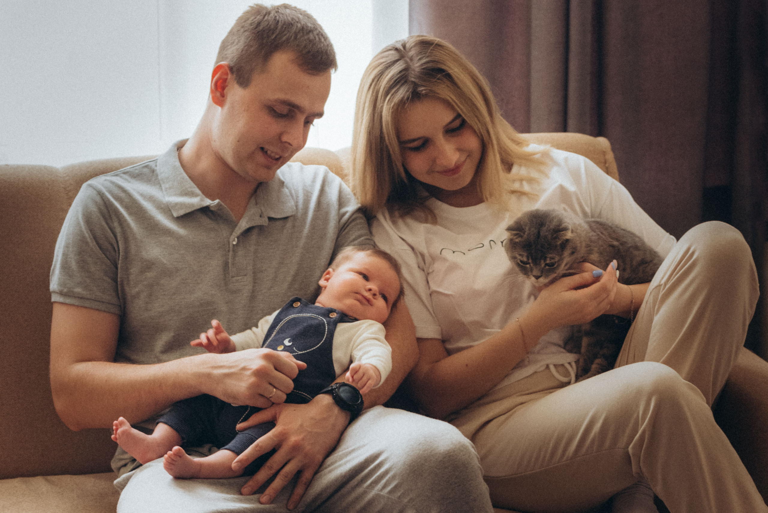 Семейные съемки дома. Семейный фотограф в Севастополе Куценко Светлана