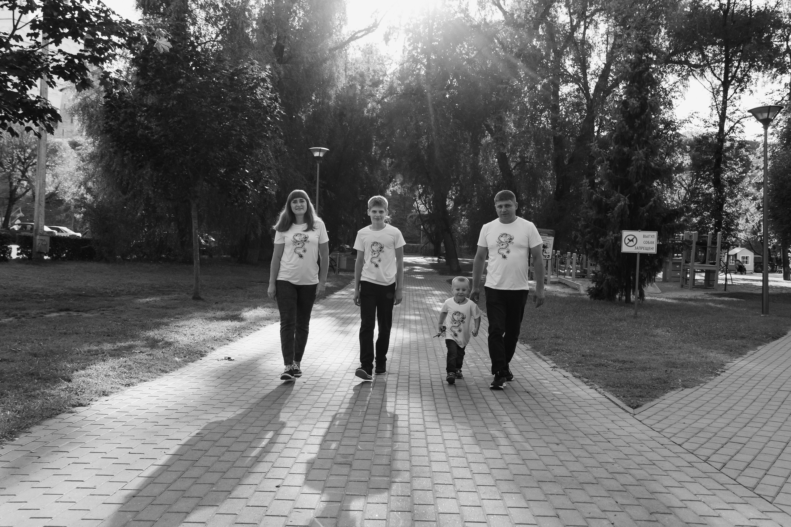 Семейная прогулка по Пскову. Фотограф Елена Зиновьева