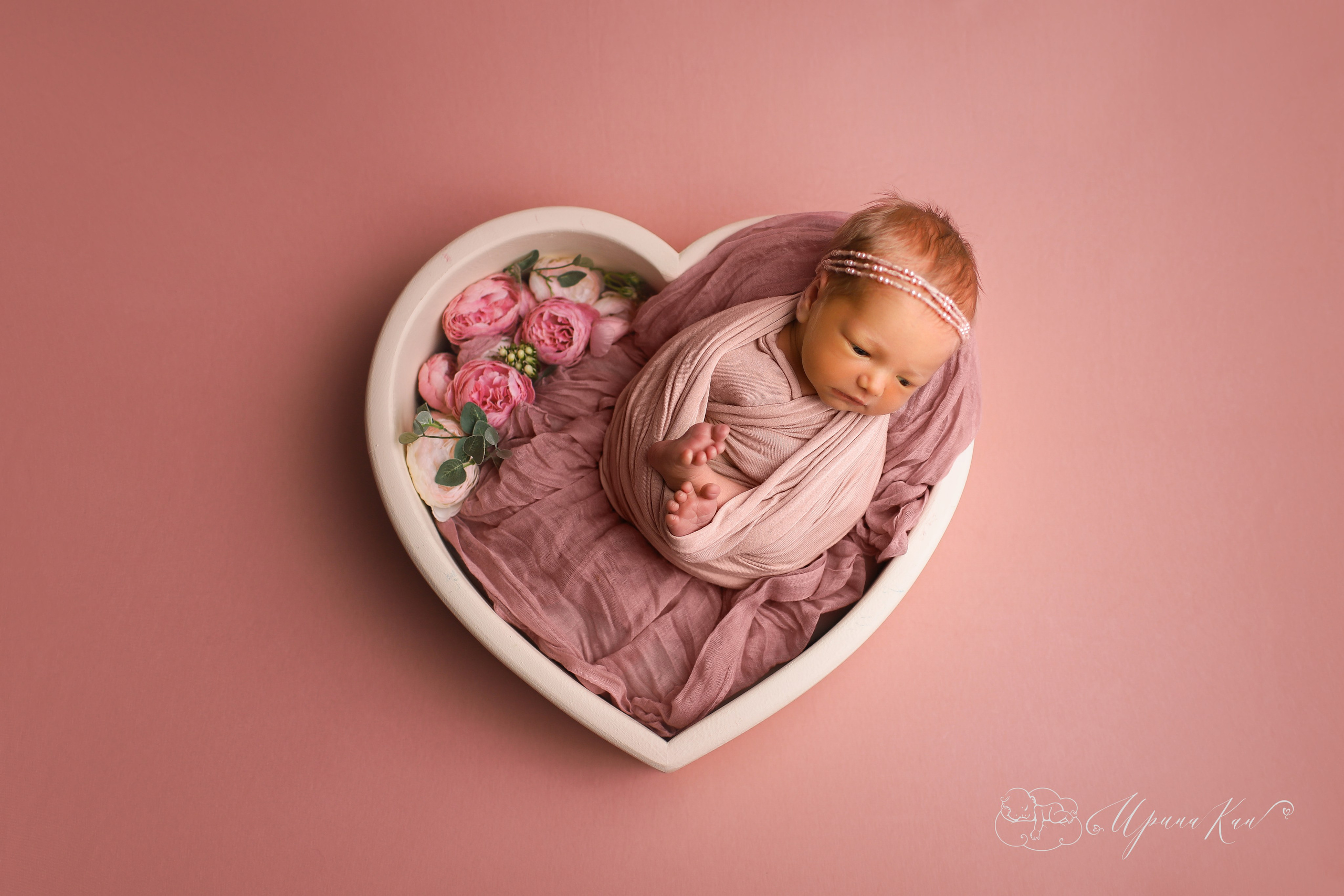 Новорожденная фотосессия для девочек. Ирина Кан Фотограф новорожденных в Екатеринбурге