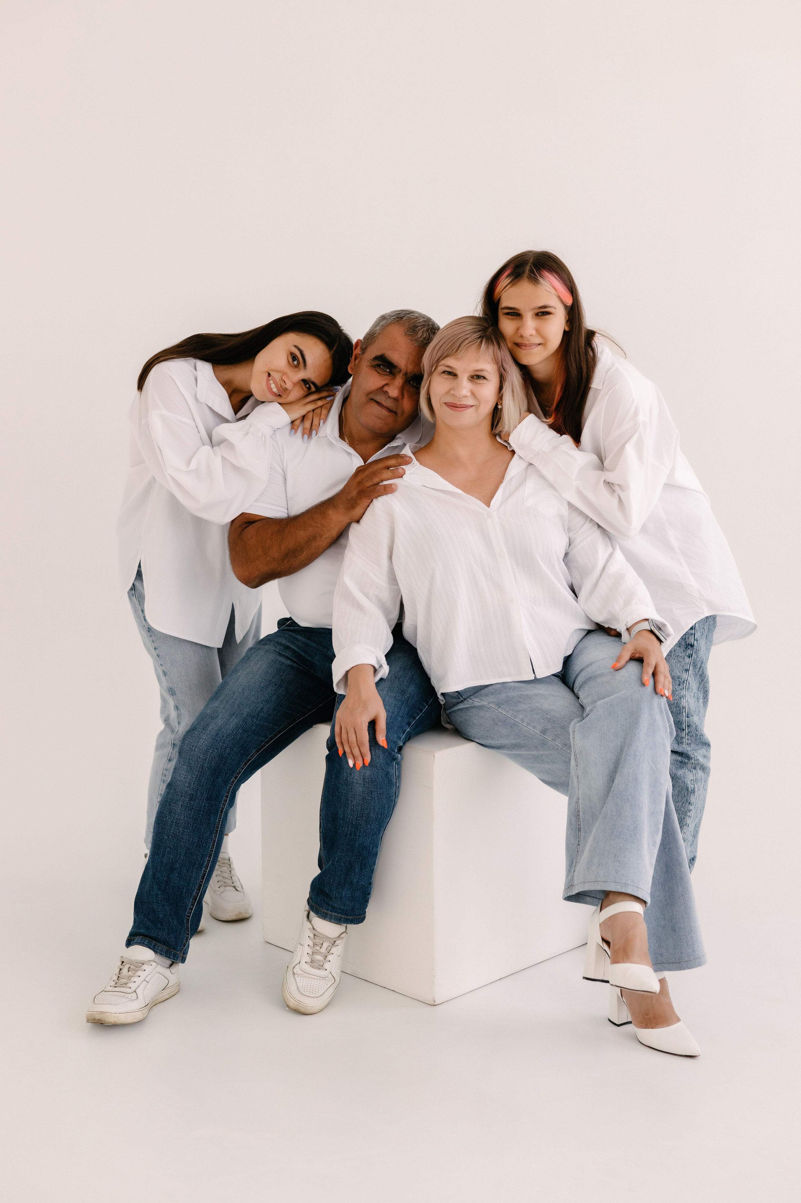 Ольга, Андрей, Дарья, Варя. Фотограф Волгоград Кристина Прохоренко