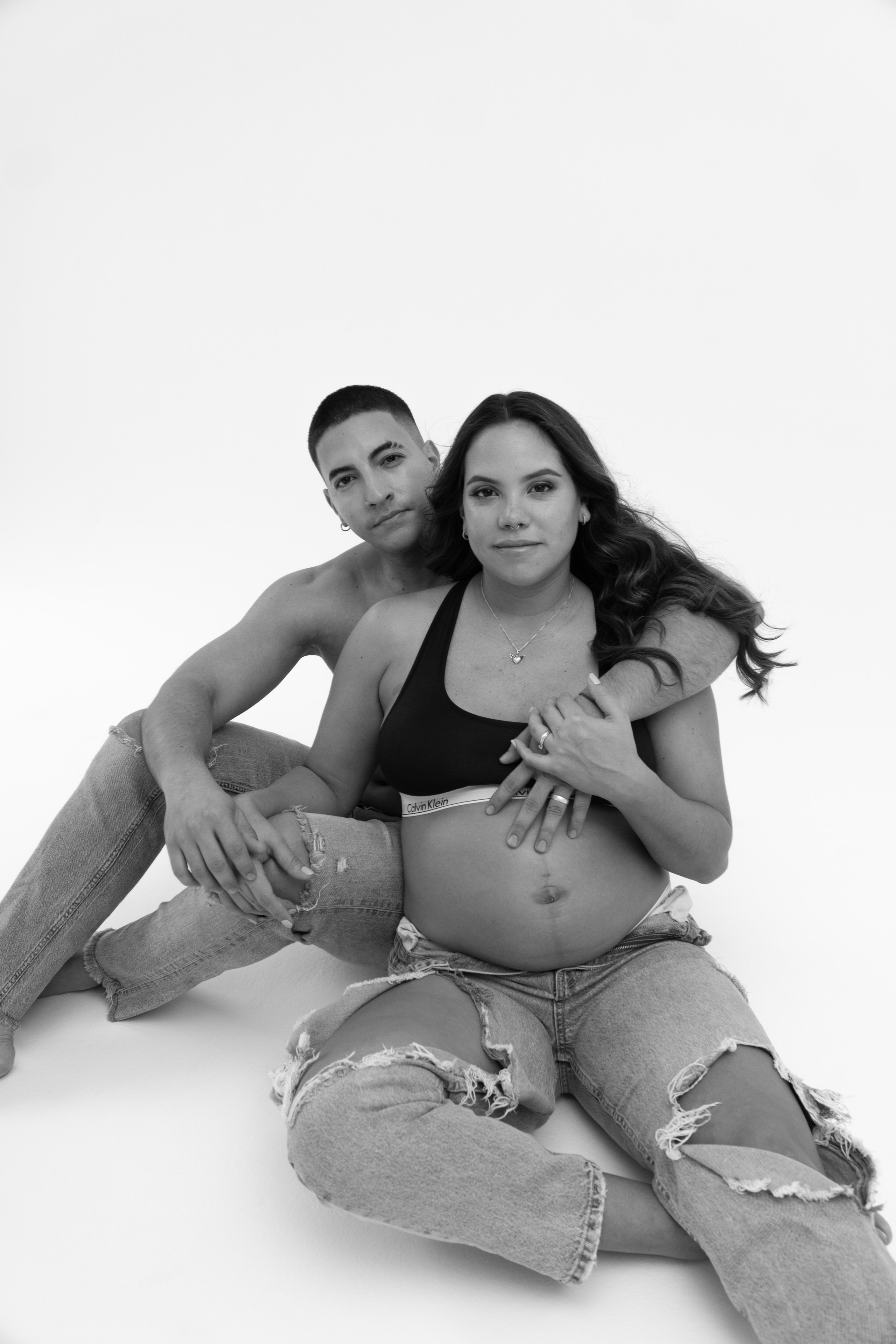 Andrea «en el estudio / in the studio». Wedding Photographer in Barcelona and Medellin