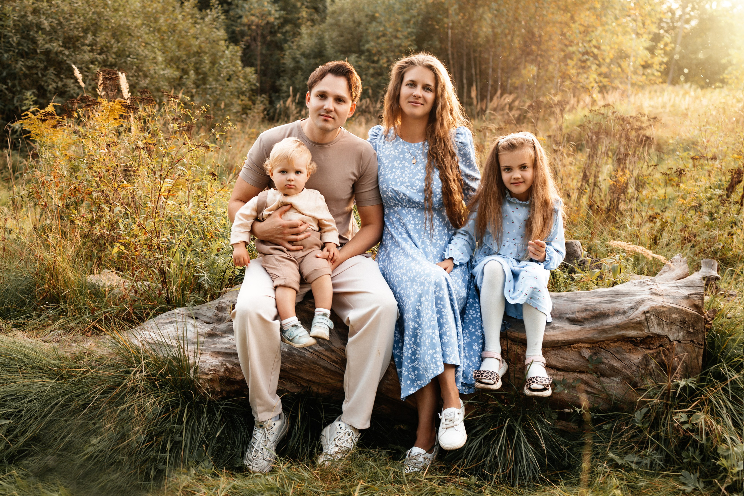 Прогулка на закате. Колесникова Татьяна. Фотограф новорожденных Щёлково, Москва, Королев