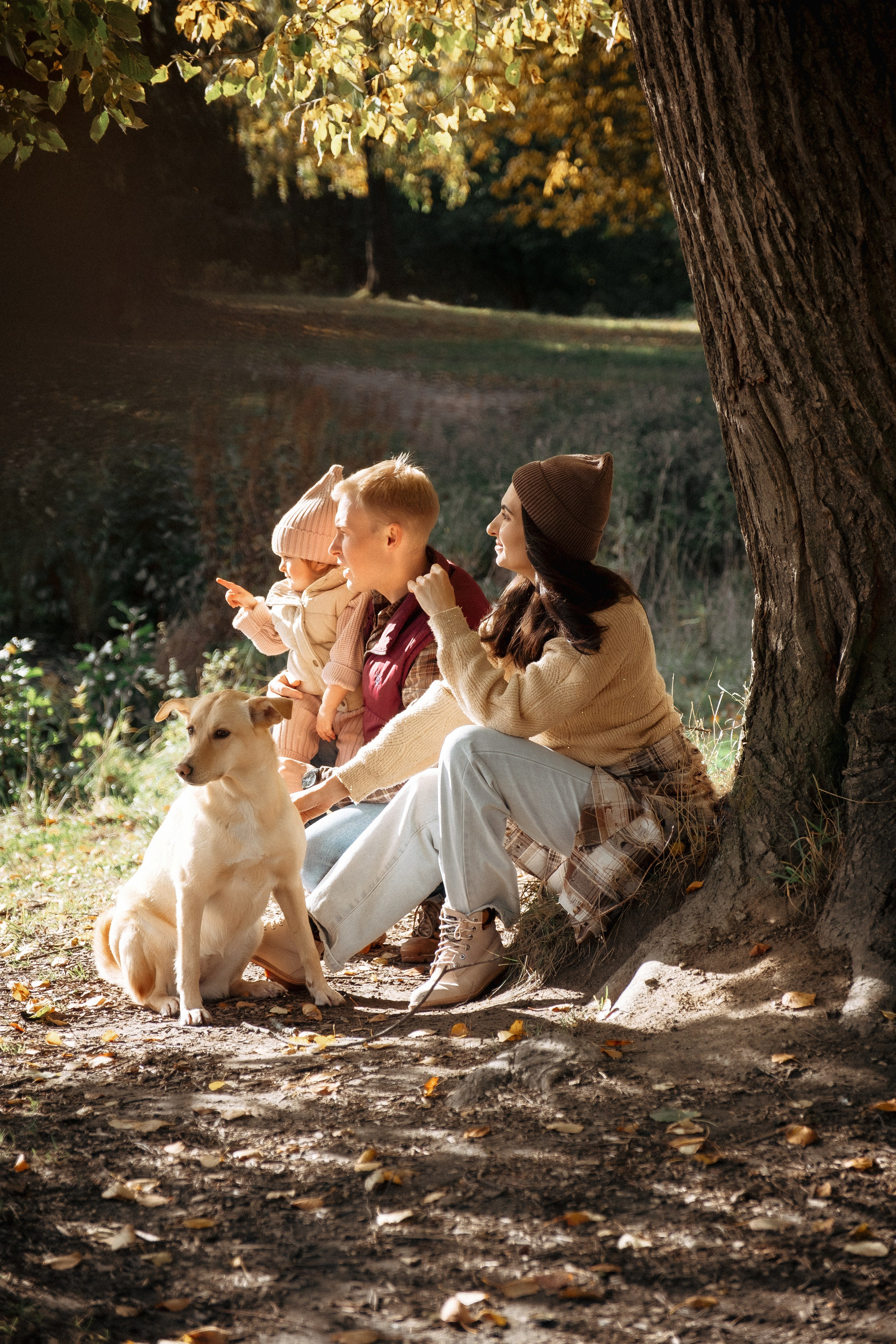 Осенняя история. Семейный и детский фотограф в Санкт-Петербурге
