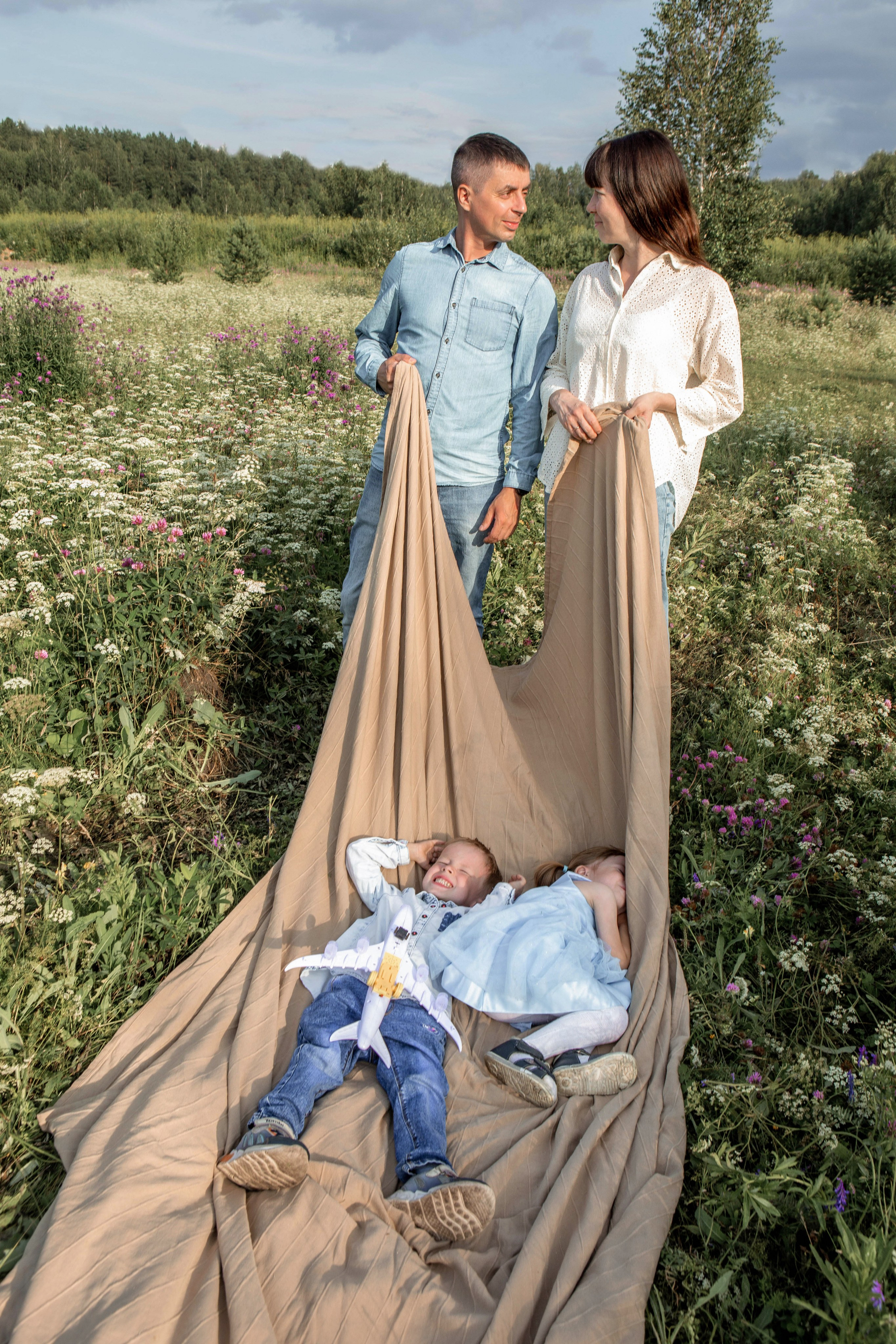 Игры в поле. Фотограф Екатерина Голицына