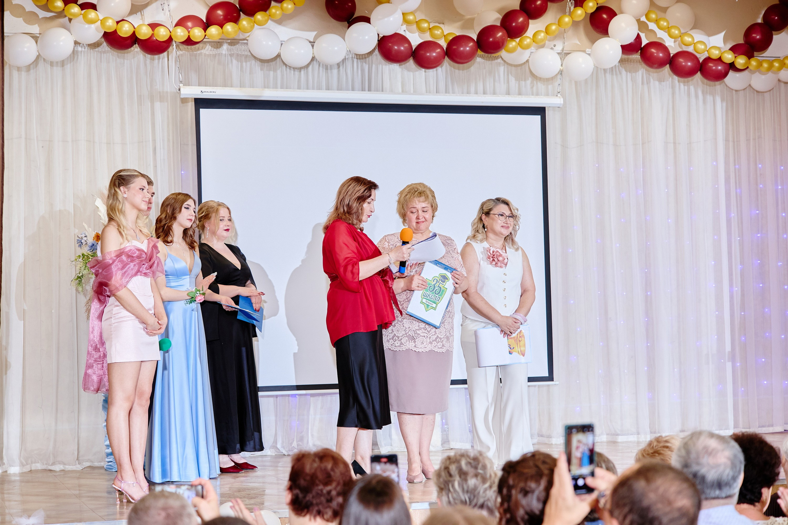 Выпускной 35 Сош. Фотограф Выпускные альбомы Таганрог Сергей Коробченко