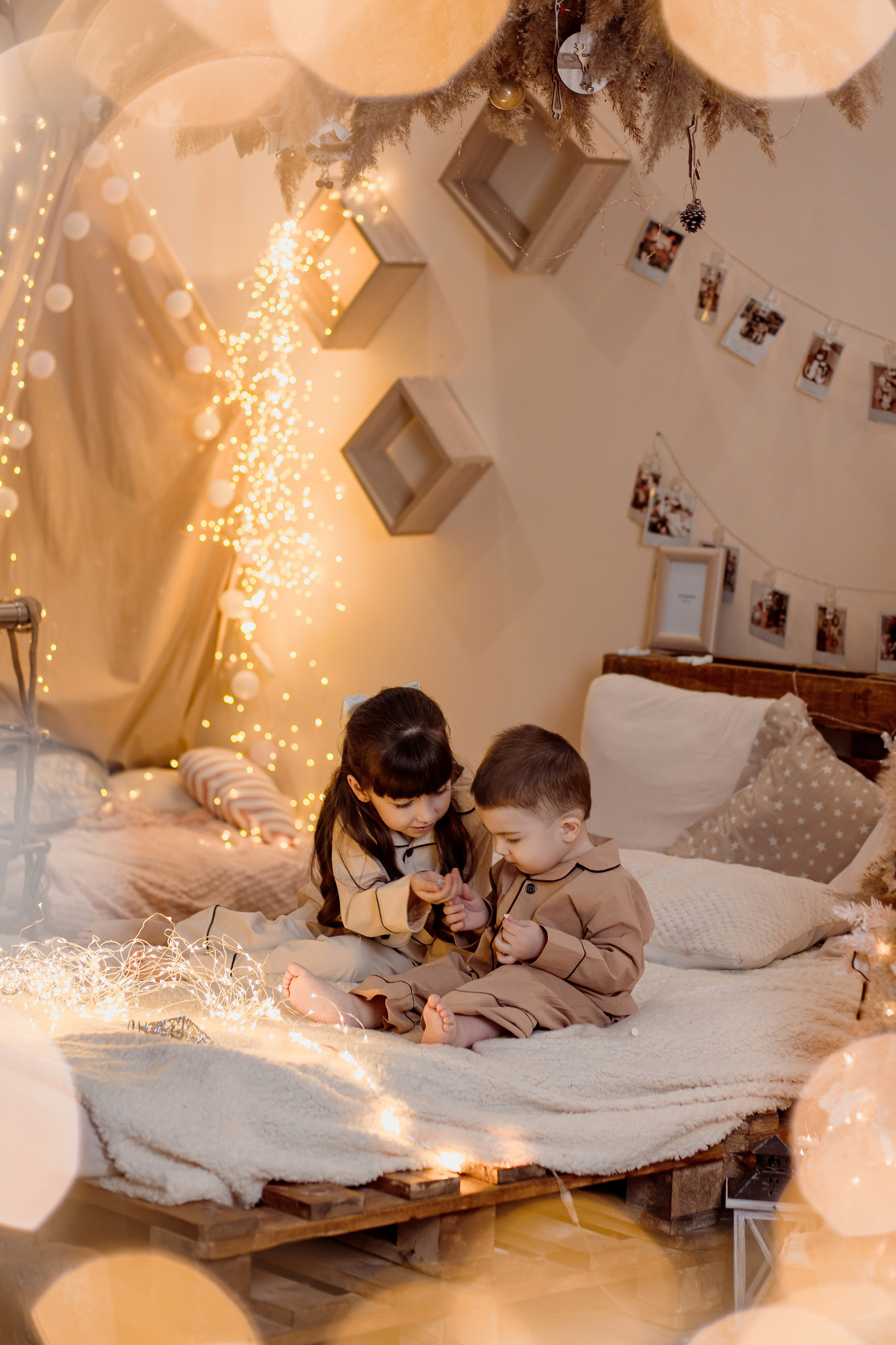 Фатима с детками. Свадебный и семейный фотограф в Каспийске Алёна Нурмагомедова