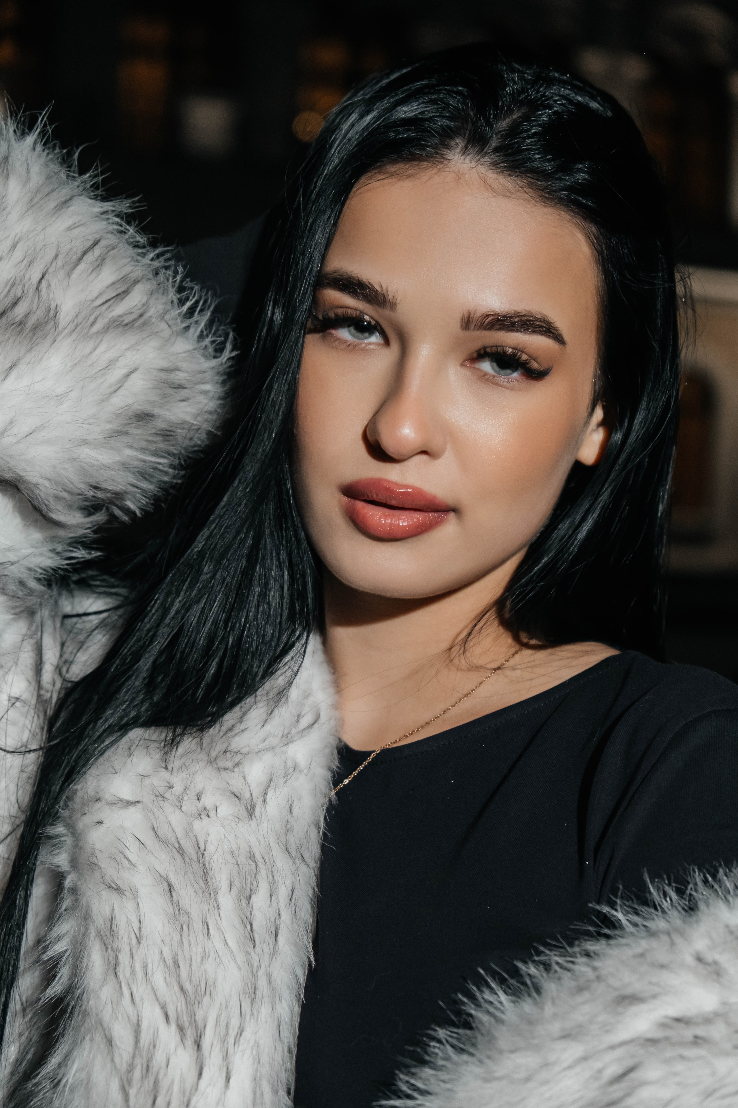 Ночь. Улица. Фонарь. Полина. Свадебный и портретный фотограф Казань | Белебей