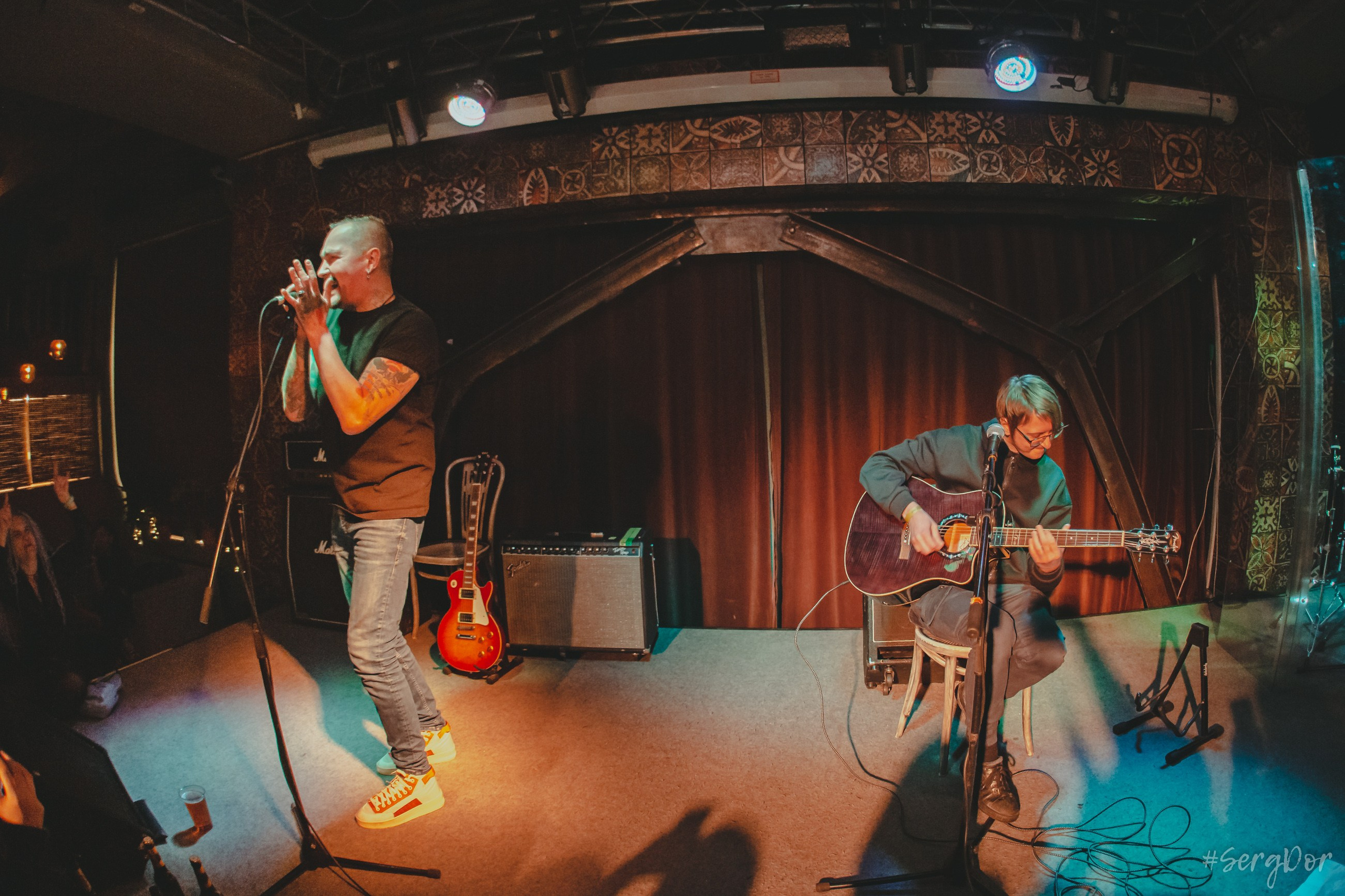 Андрей Грейчайник, Лёва Сазонов, Dругой Ветер, The Place, Санкт-Петербург, СПб, Акустика, Денис Дёмкин, ДМЦ, Дороги Меняют Цвет, 19.01.2024, SergDor, 19 января 2024 года, #SergDor