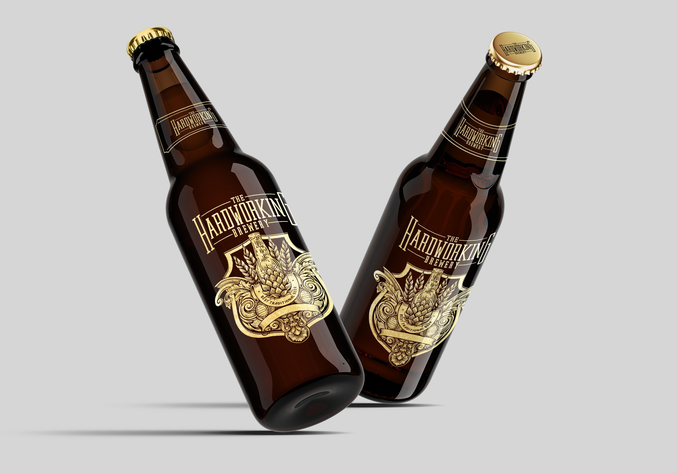 Пивоварня HARDWORKING. MoshaDesign