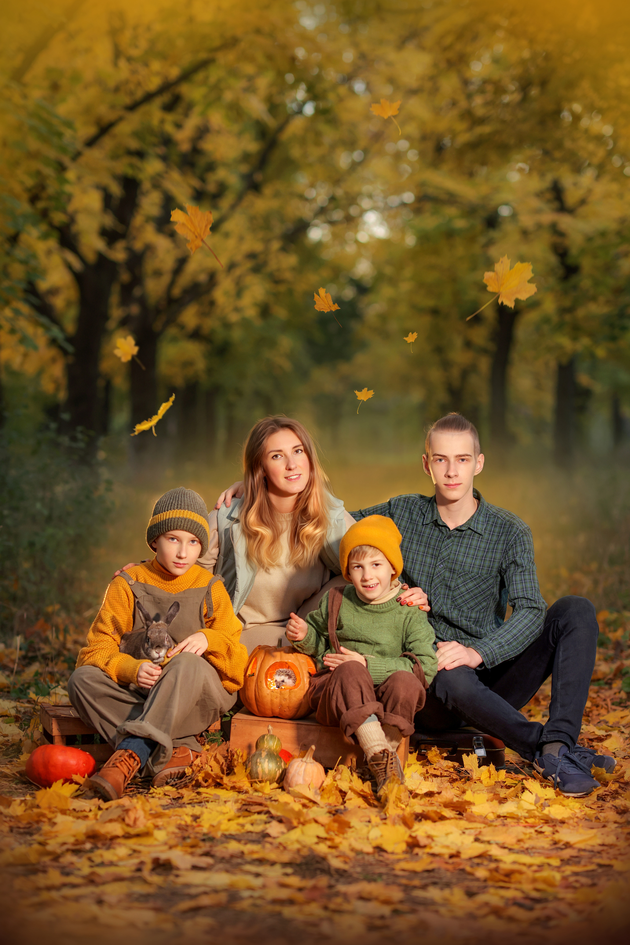 Семейная фотосессия прекрасной семьи Виктории. Анна Бондарева — детский и семейный фотограф, обучение фотографии. Кавказские Минеральные Воды, Пятигорск