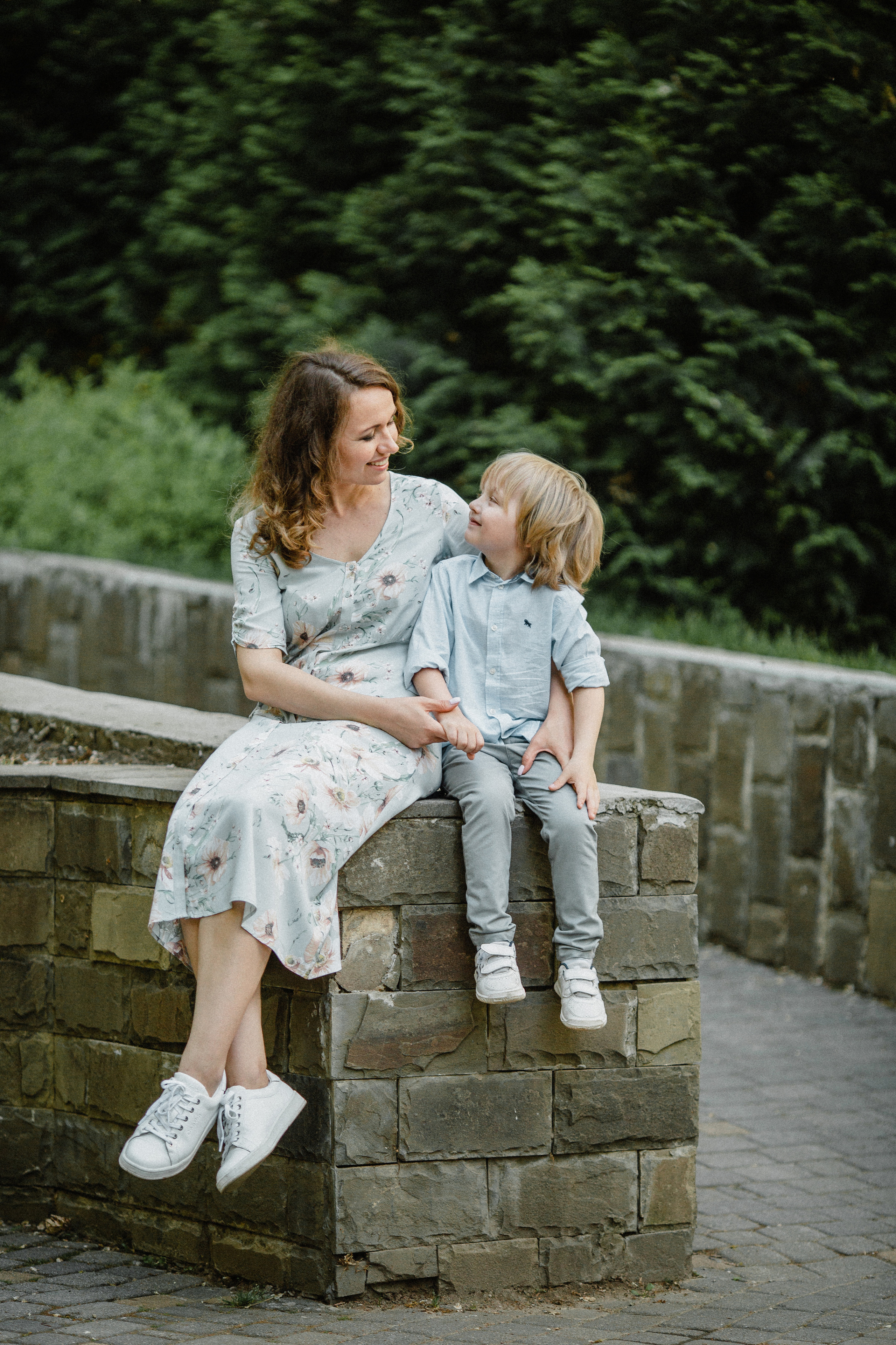 Семейная съемка в парке. Фотошкола | Фотограф в Краснодаре Марина Туник
