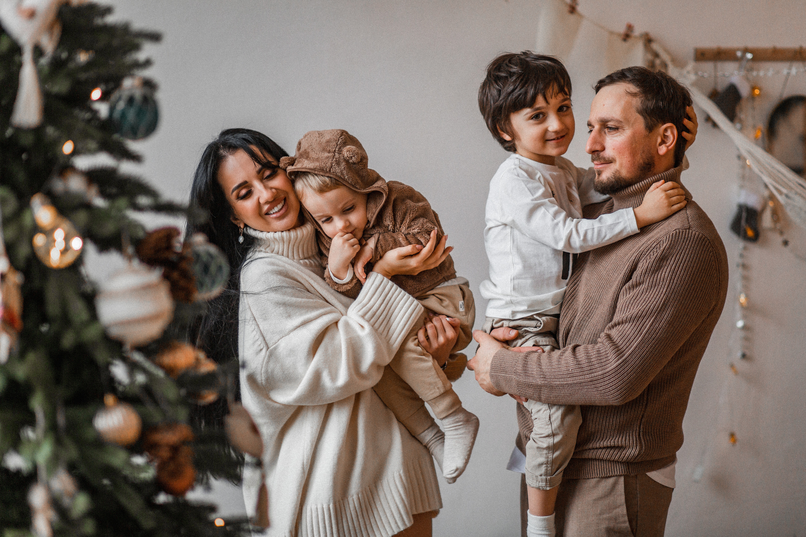 Новогодняя семейная съемка. Фотошкола | Фотограф в Краснодаре Марина Туник