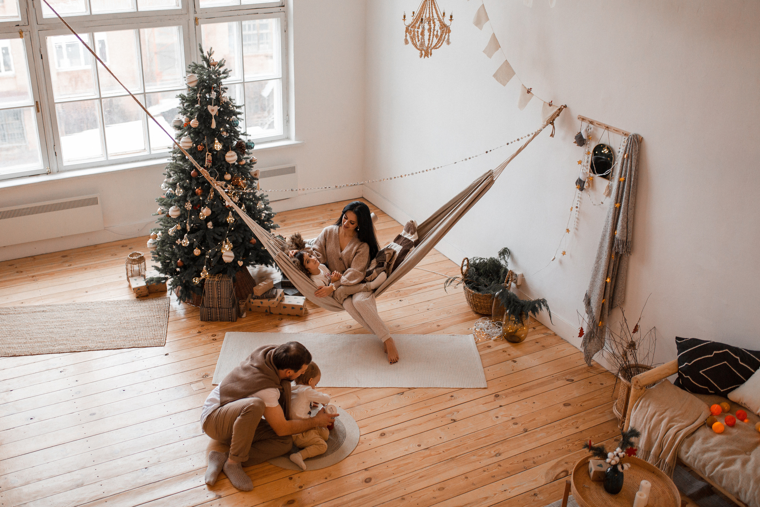 Новогодняя семейная съемка. Фотошкола | Фотограф в Краснодаре Марина Туник