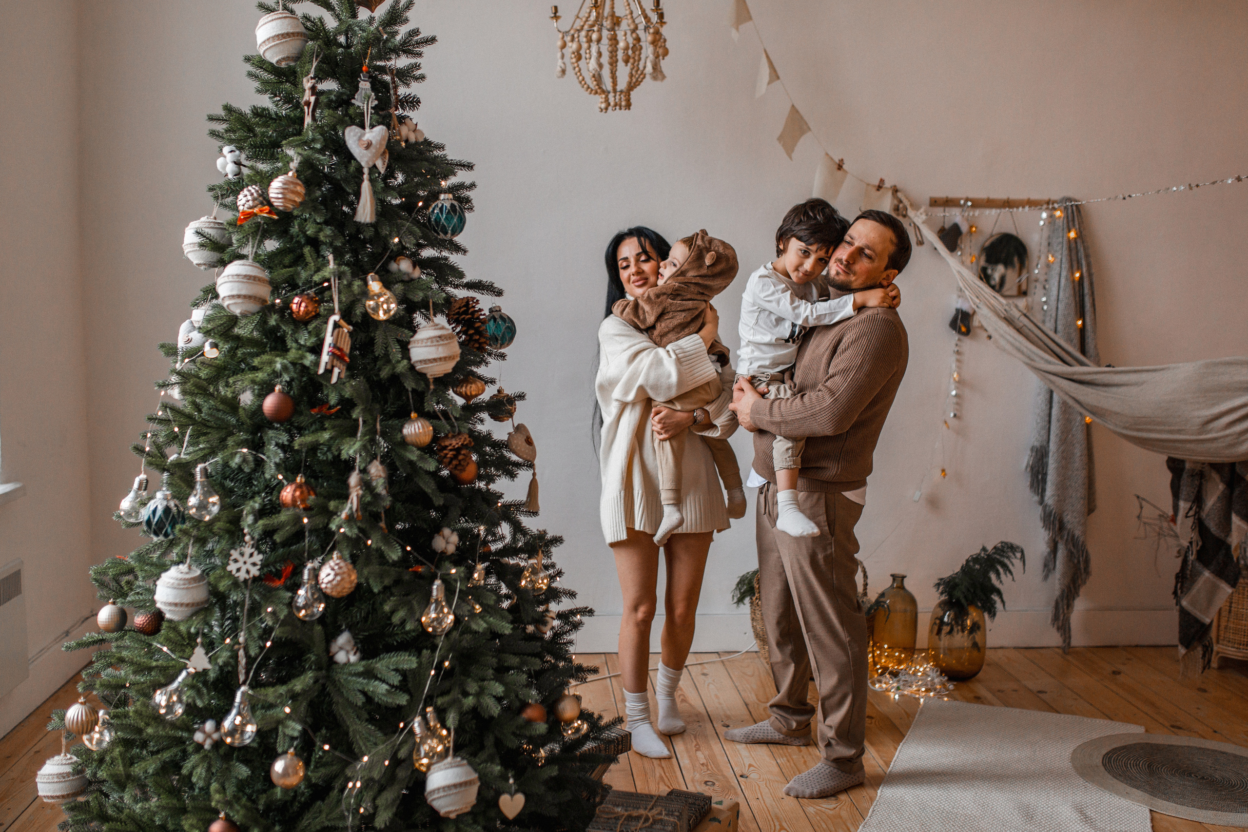 Новогодняя семейная съемка. Фотошкола | Фотограф в Краснодаре Марина Туник