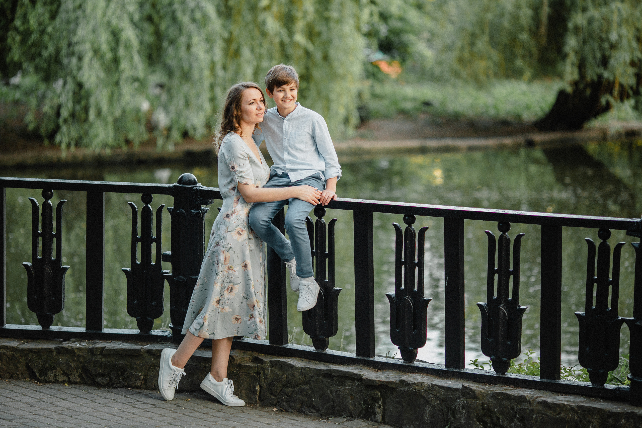 Семейная съемка в парке. Фотошкола | Фотограф в Краснодаре Марина Туник