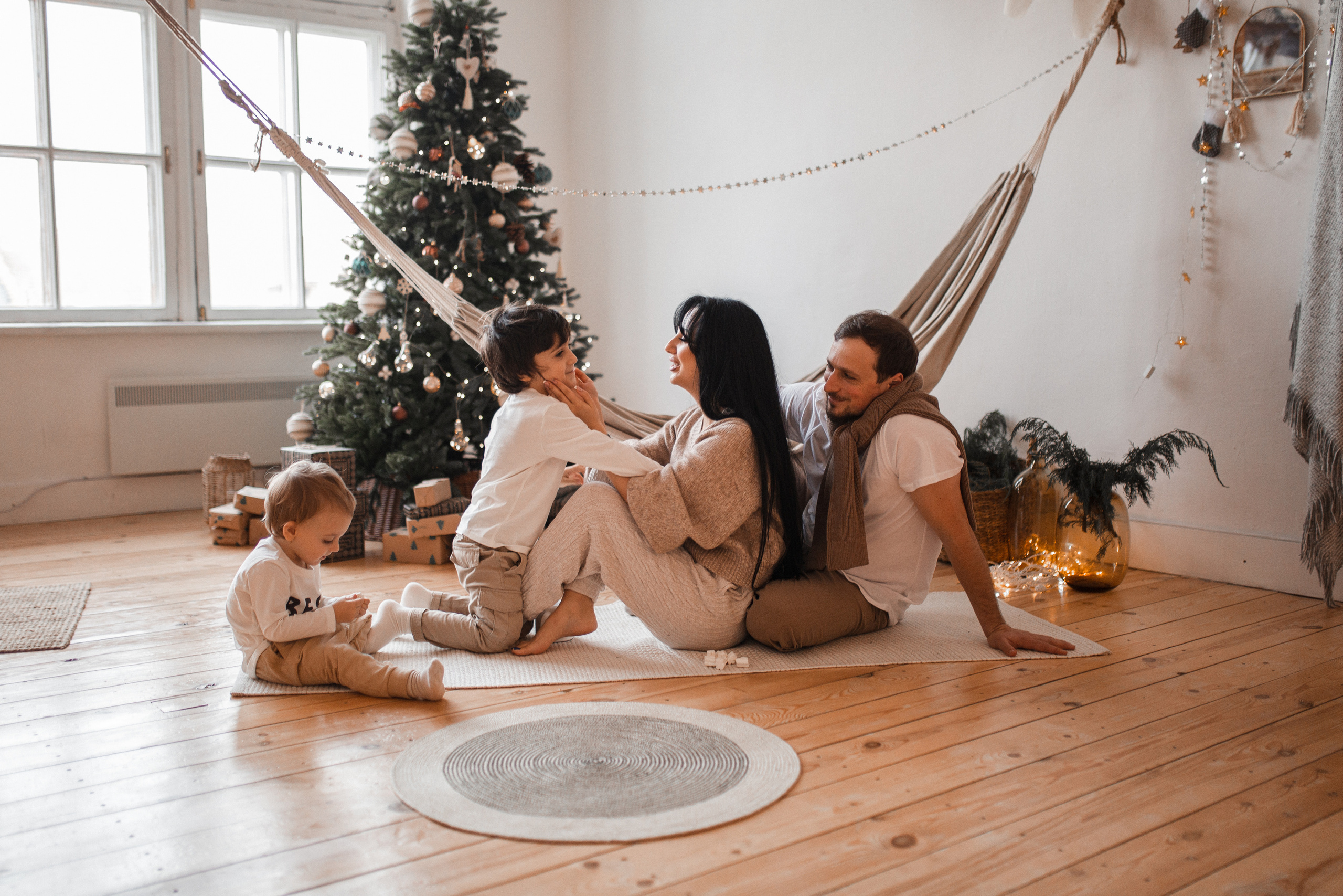 Новогодняя семейная съемка. Фотошкола | Фотограф в Краснодаре Марина Туник
