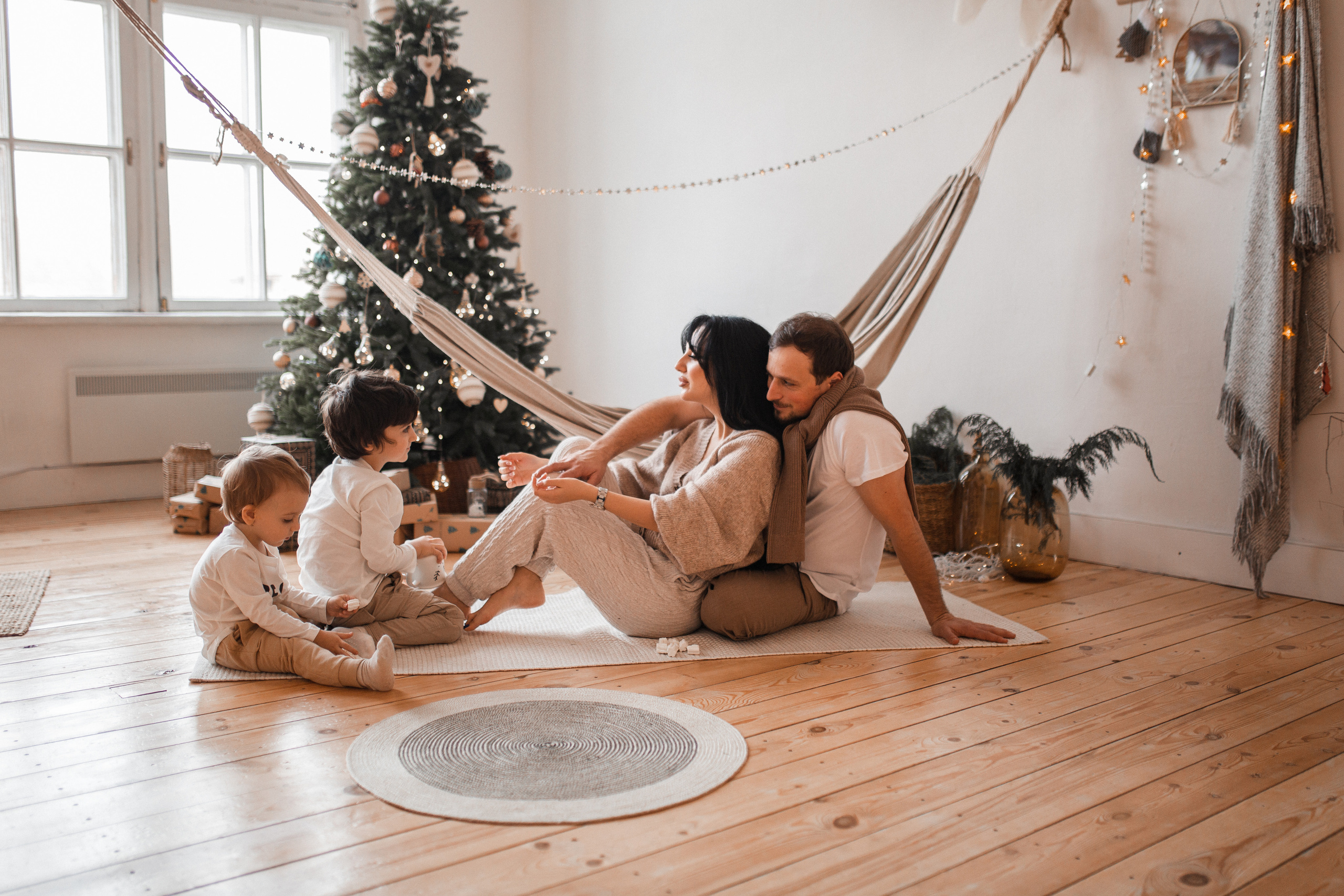 Новогодняя семейная съемка. Фотошкола | Фотограф в Краснодаре Марина Туник