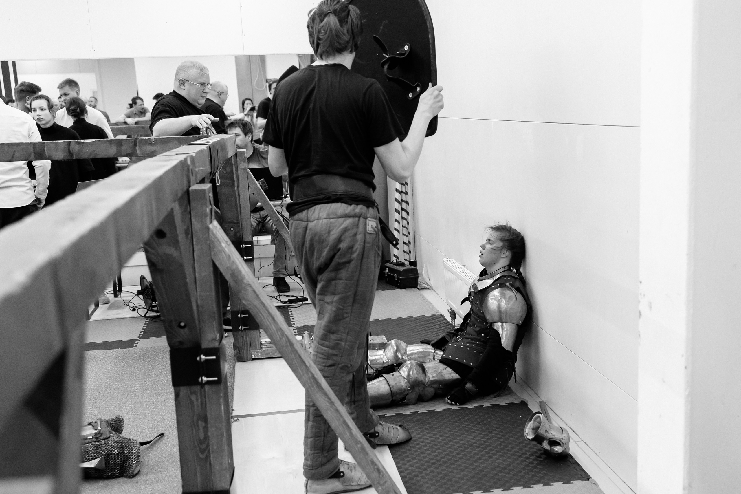 Турнир средневековых рыцарей