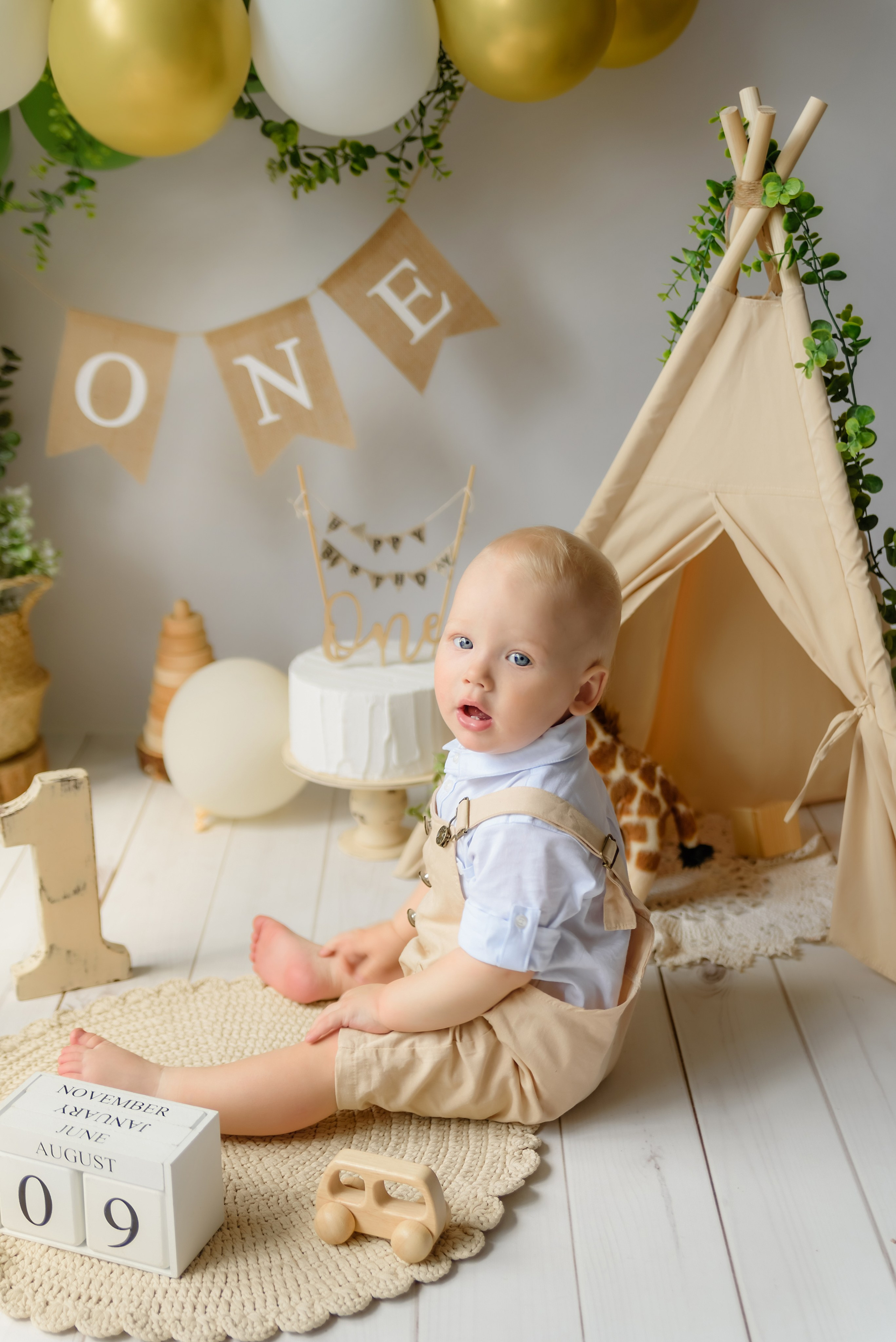 «Эвкалипт» Матвей 1 годик. Детский Фотограф |Фотограф на годик в Брянске Ирина Романова