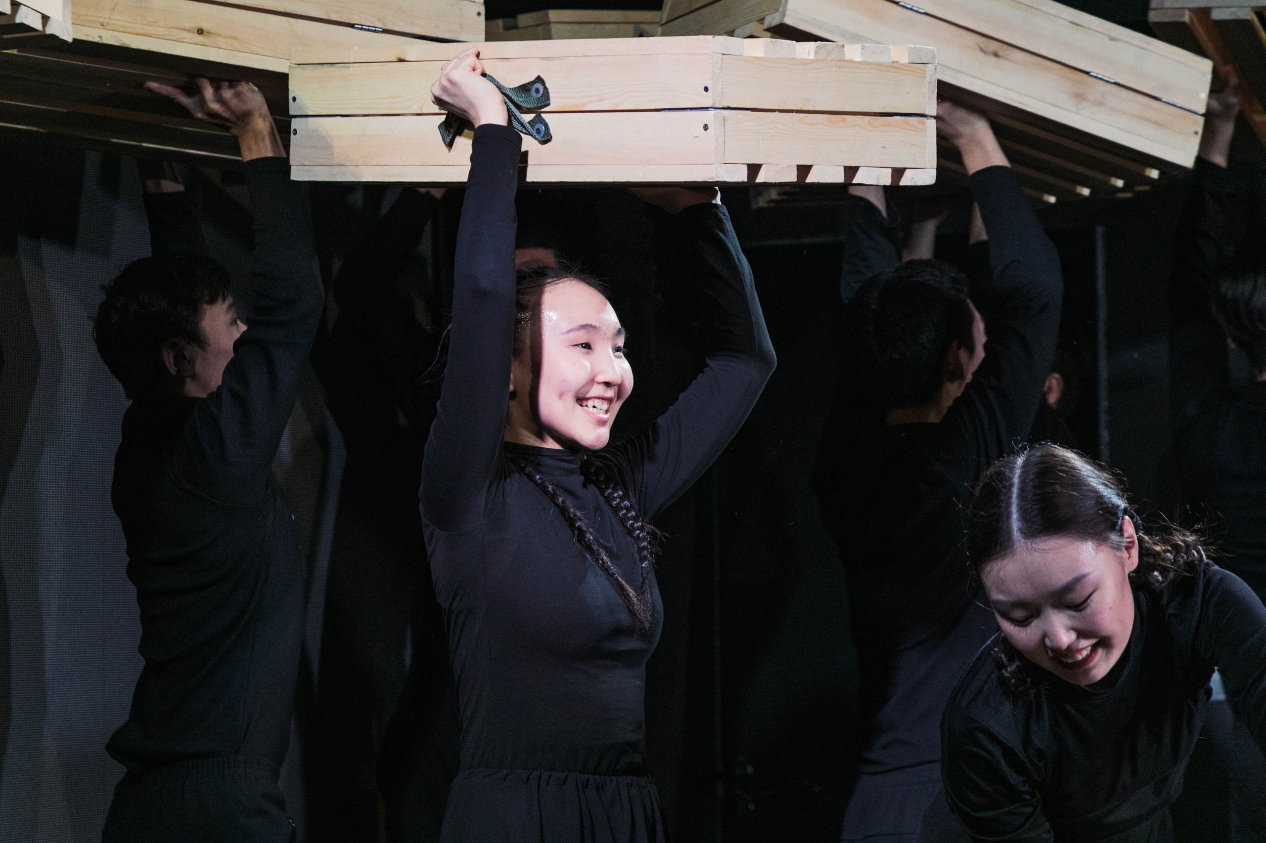 Спектакль "Несыгранные роли" студенческого театра Якутского колледжа культуры и искусства, 2024 г. Фотограф; Адмакина Дарья