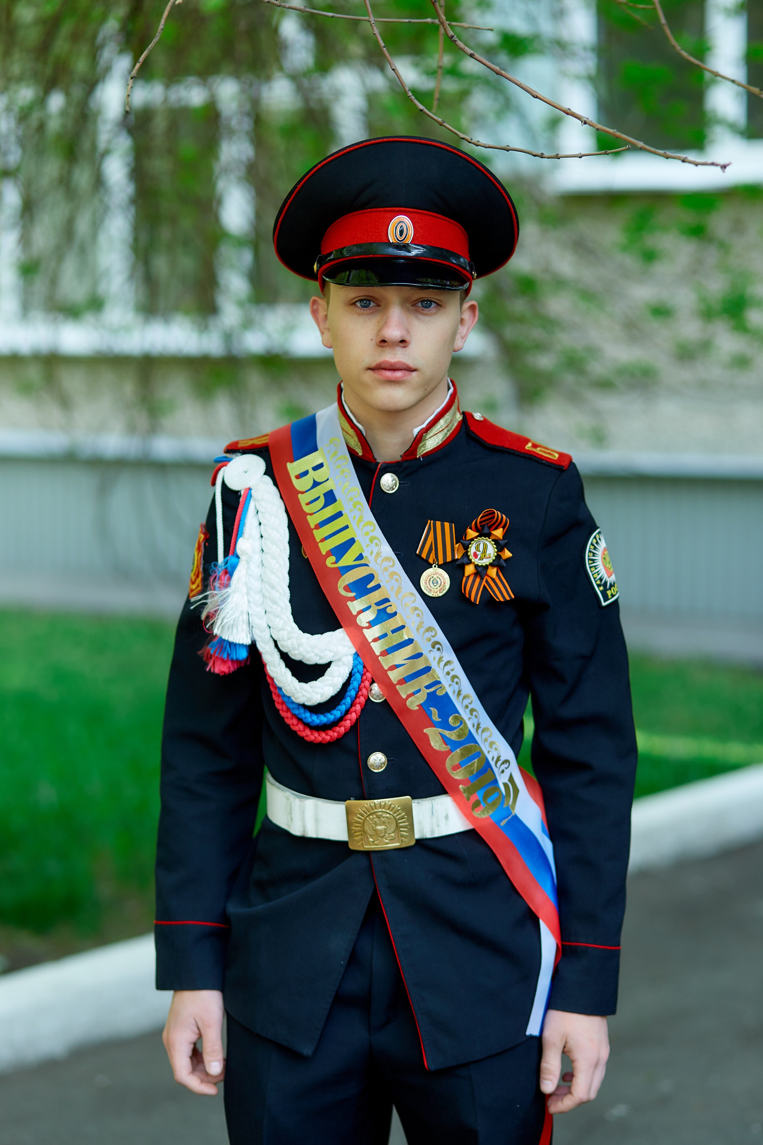 Кадеты последний звонок. Фотограф Вячеслав Фарунин