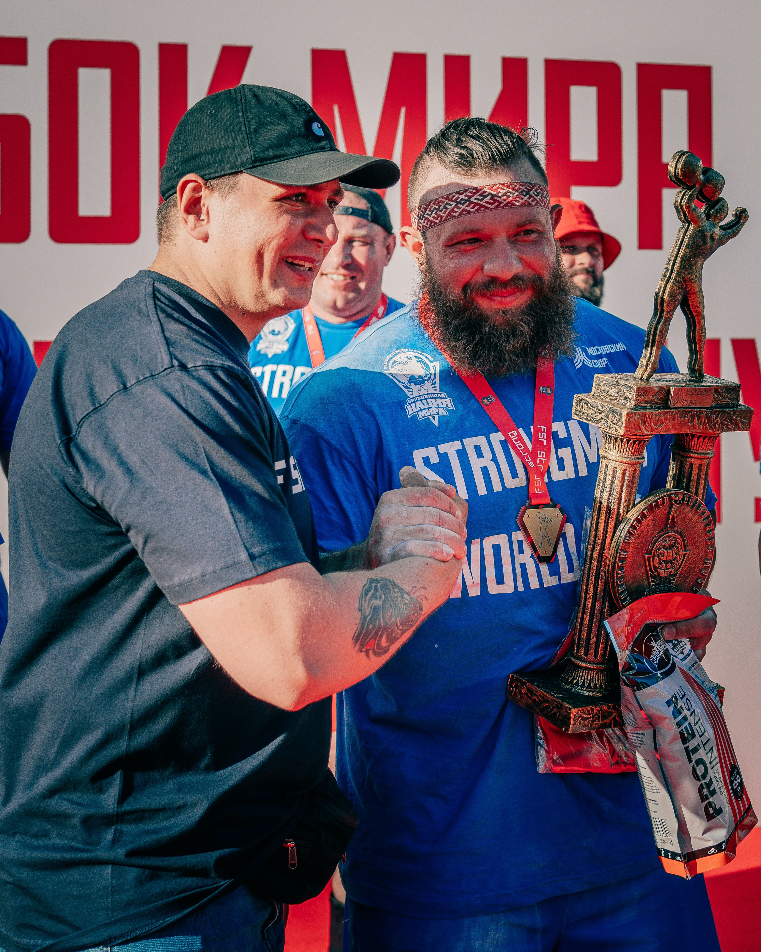 Съемка «Strongman World Cup»