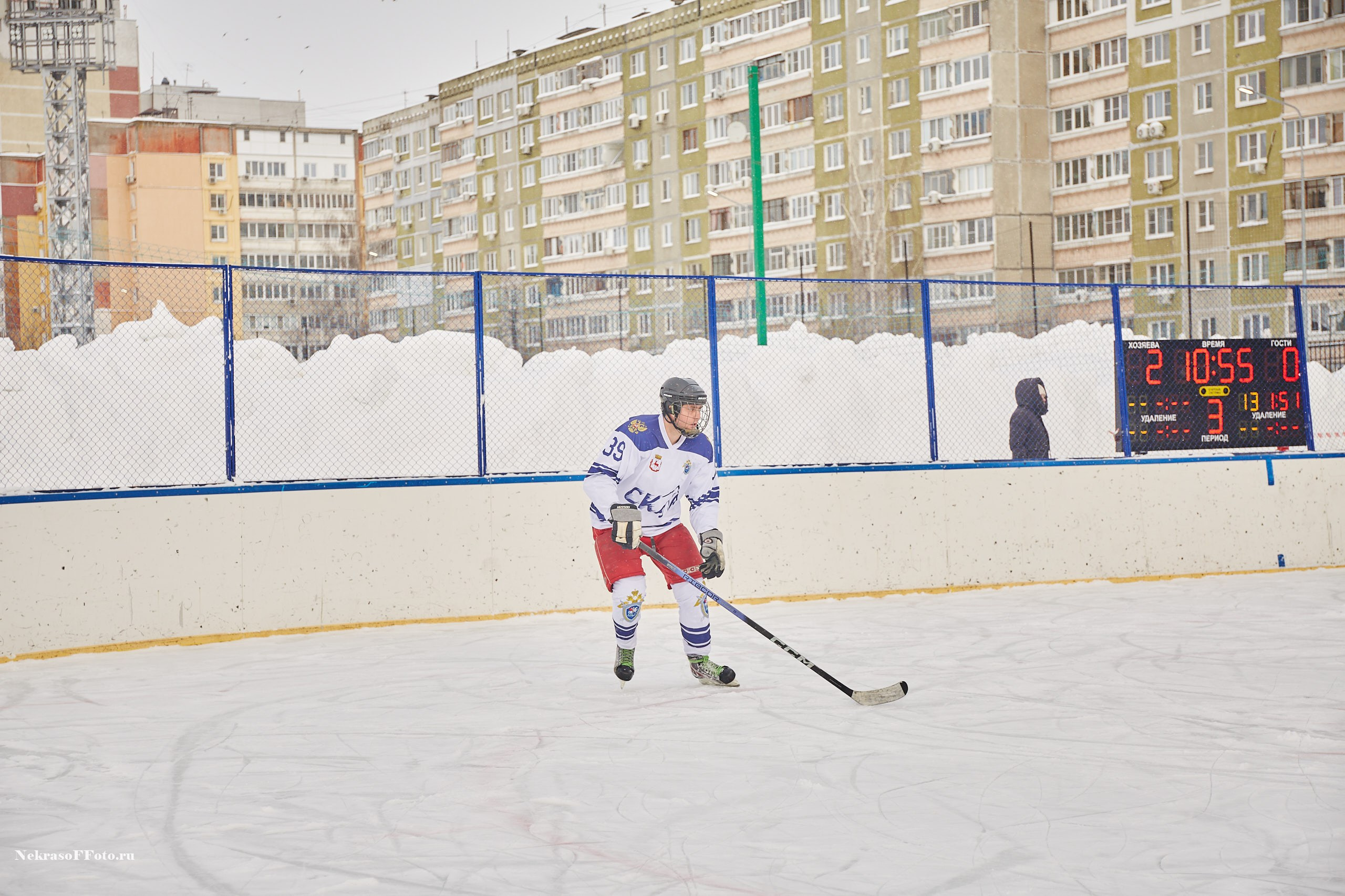 Турнир по хоккею «Русская классика» в рамках Офицерской хоккейной лиги. Спортивный фотограф Некрасов Денис