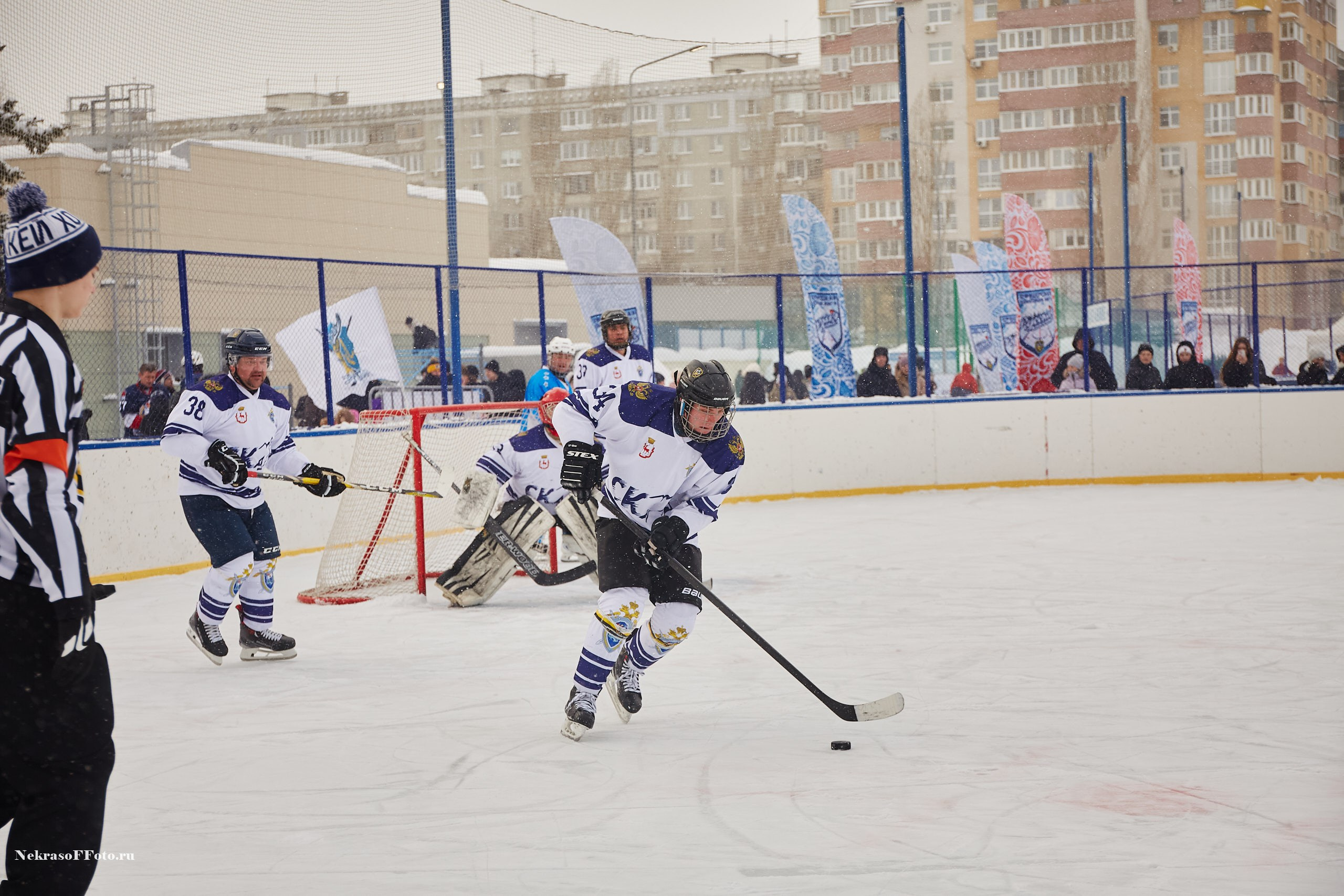 Турнир по хоккею «Русская классика» в рамках Офицерской хоккейной лиги. Спортивный фотограф Некрасов Денис