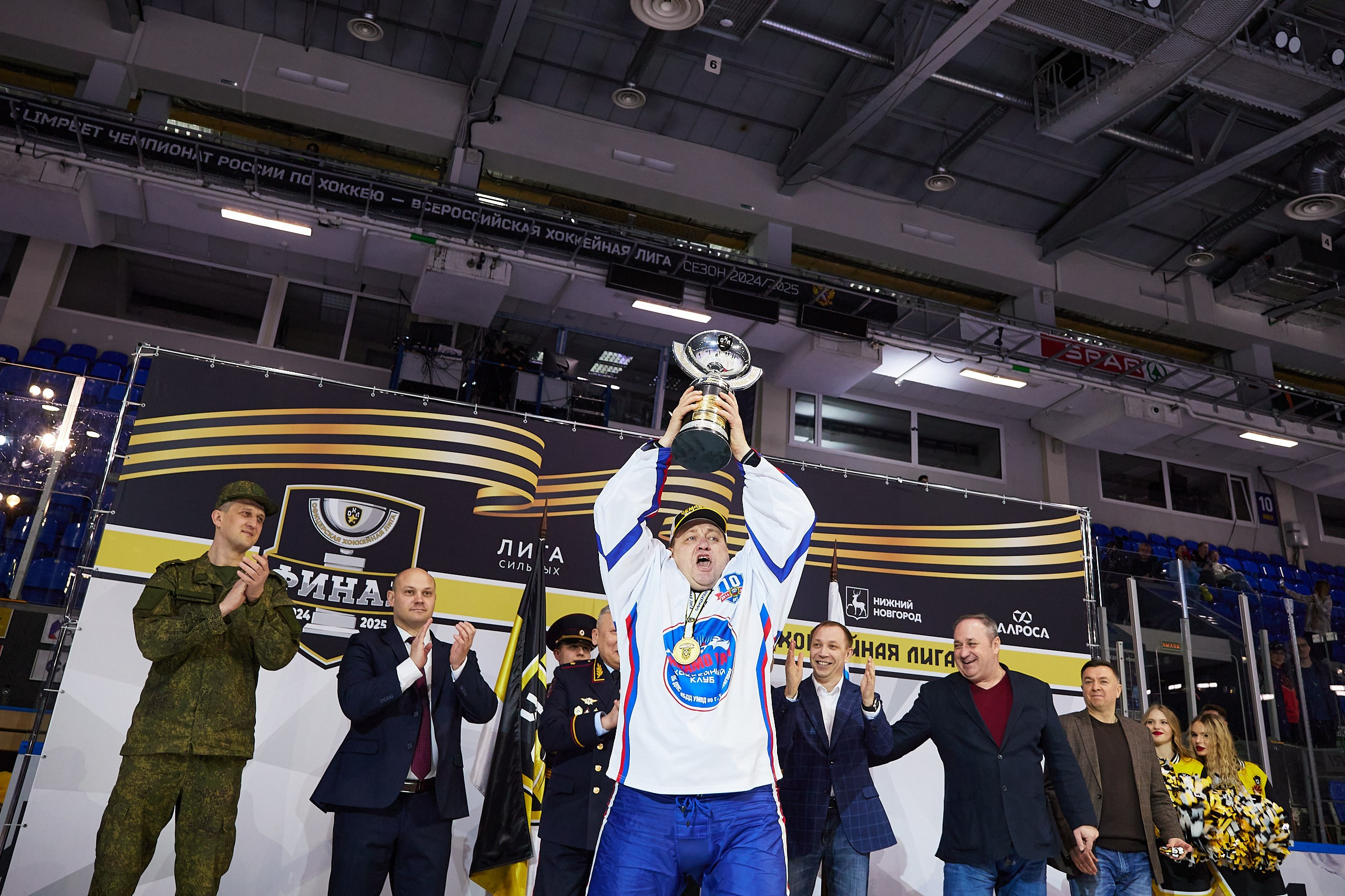 Репортаж. Офицерская хоккейная лига 2025 год. Спортивный фотограф Некрасов Денис