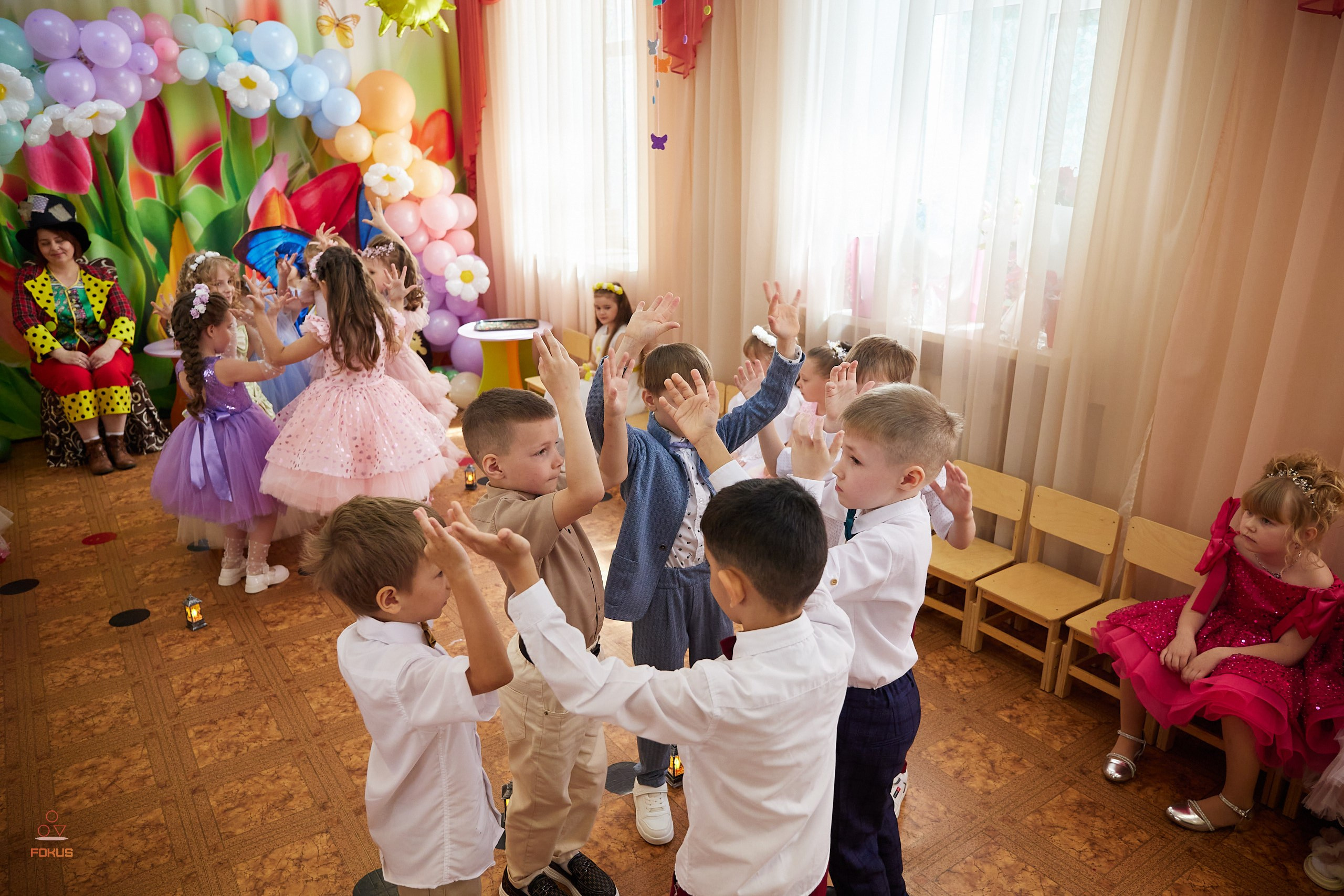 Выпускной детский сад. Спортивный фотограф Некрасов Денис