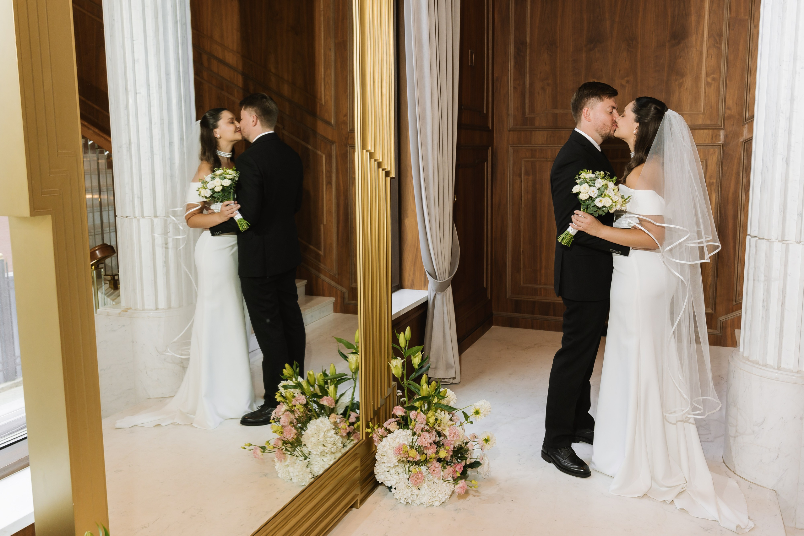 Свадьба Наталии и Вячеслава. Свадебный фотограф в Москве Яна Деньгина