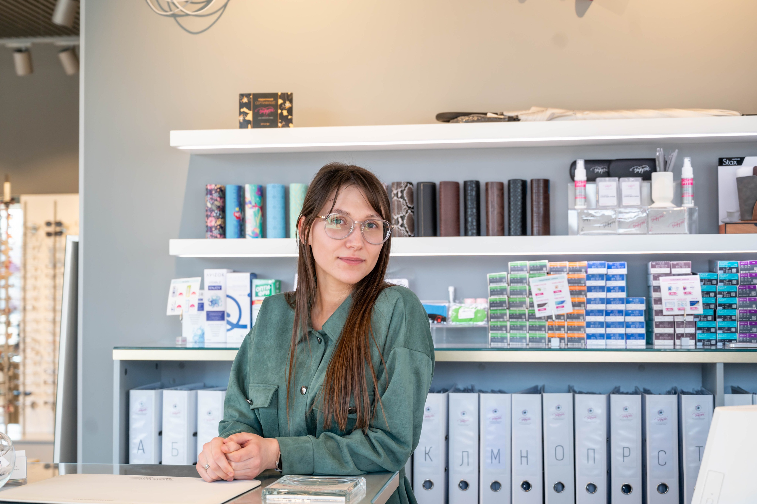 Съёмка открытия оптики